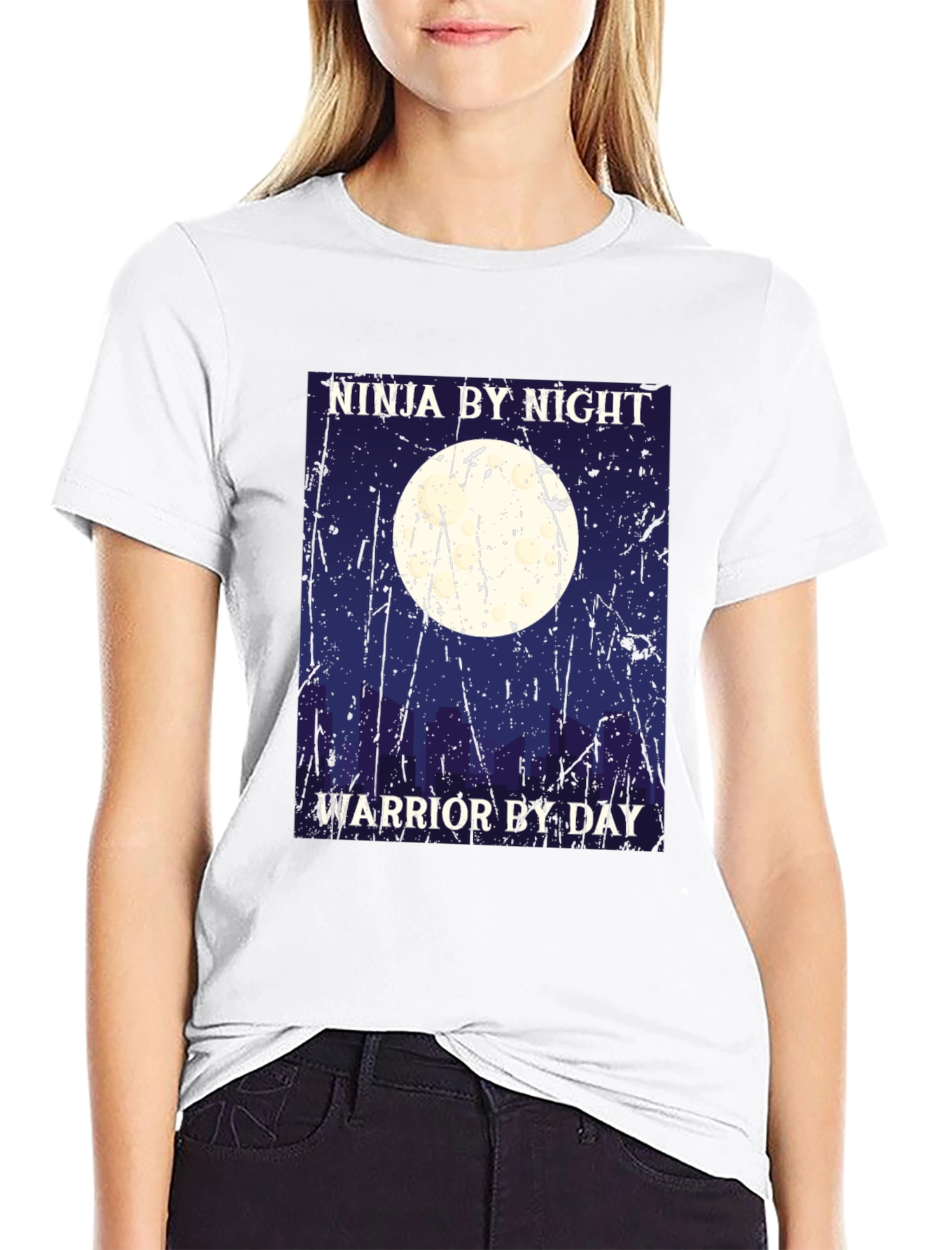 Ninja by Night Warrior by Day T-Shirt