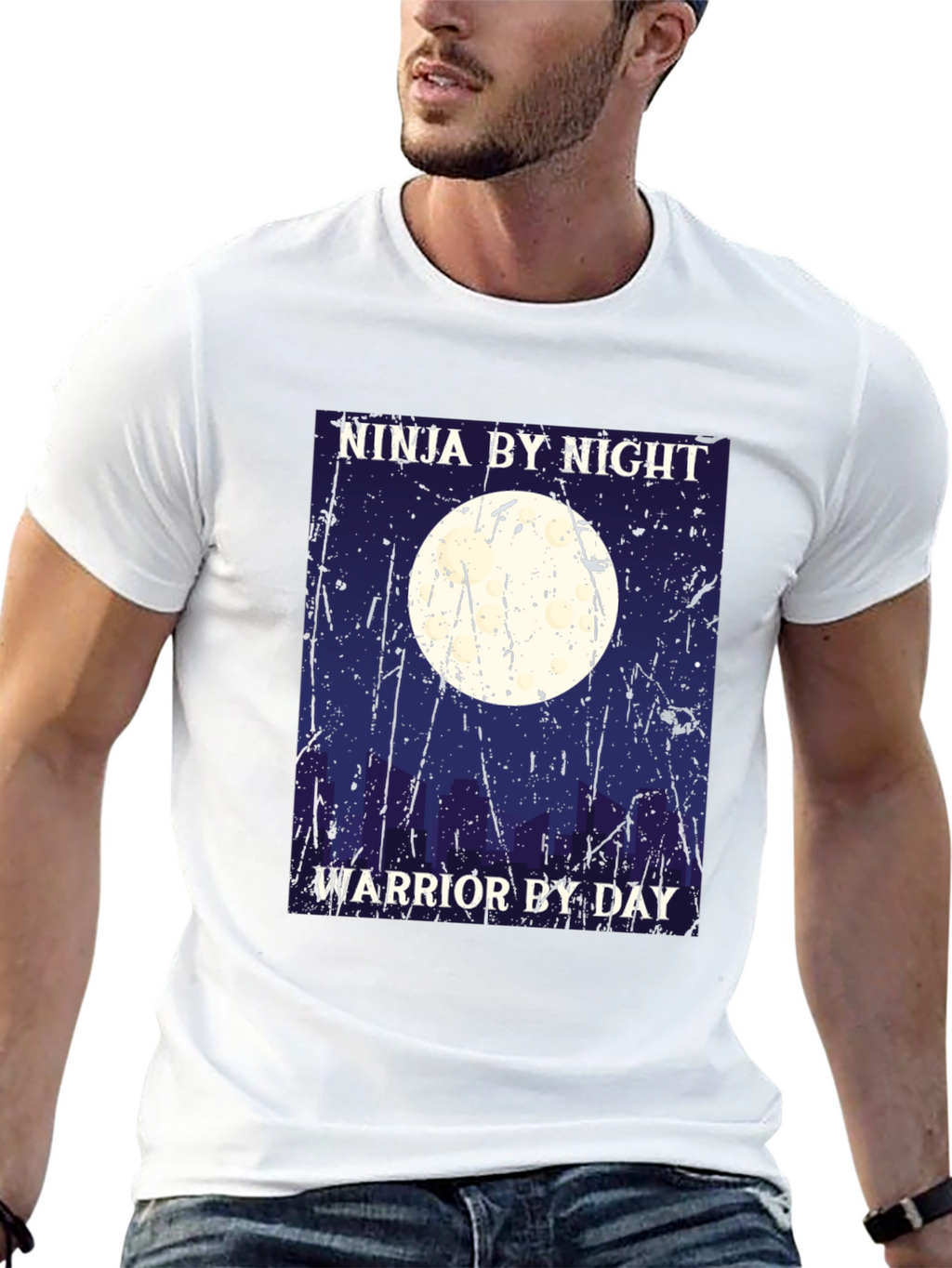 Ninja by Night Warrior by Day T-Shirt