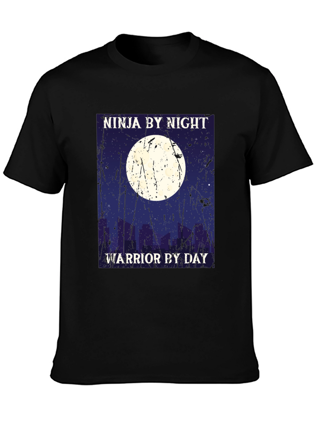 Ninja by Night Warrior by Day T-Shirt