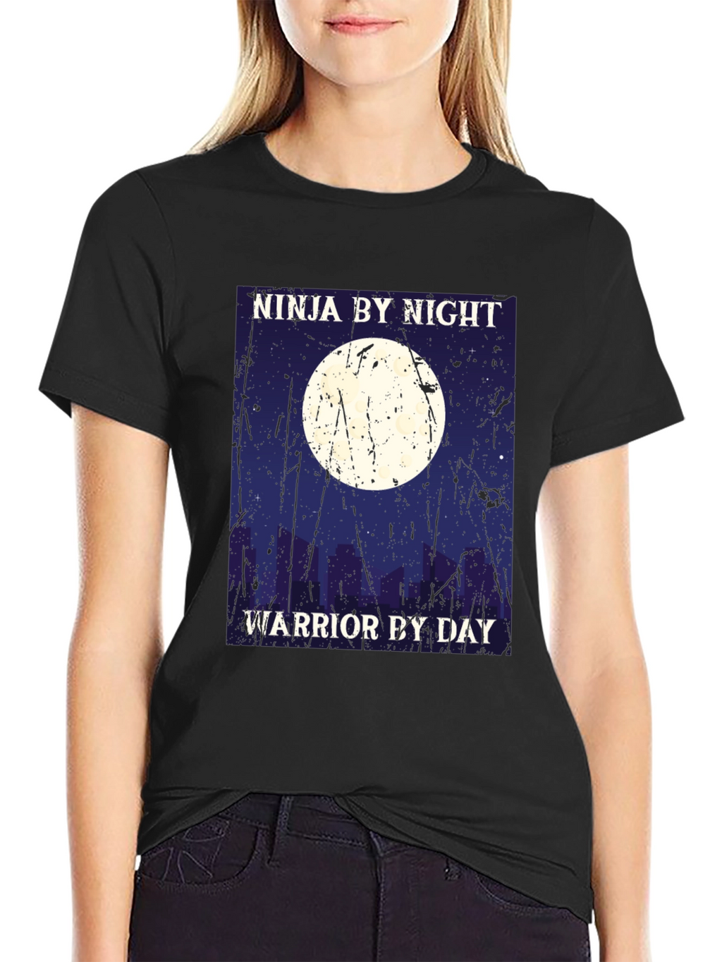 Ninja by Night Warrior by Day T-Shirt