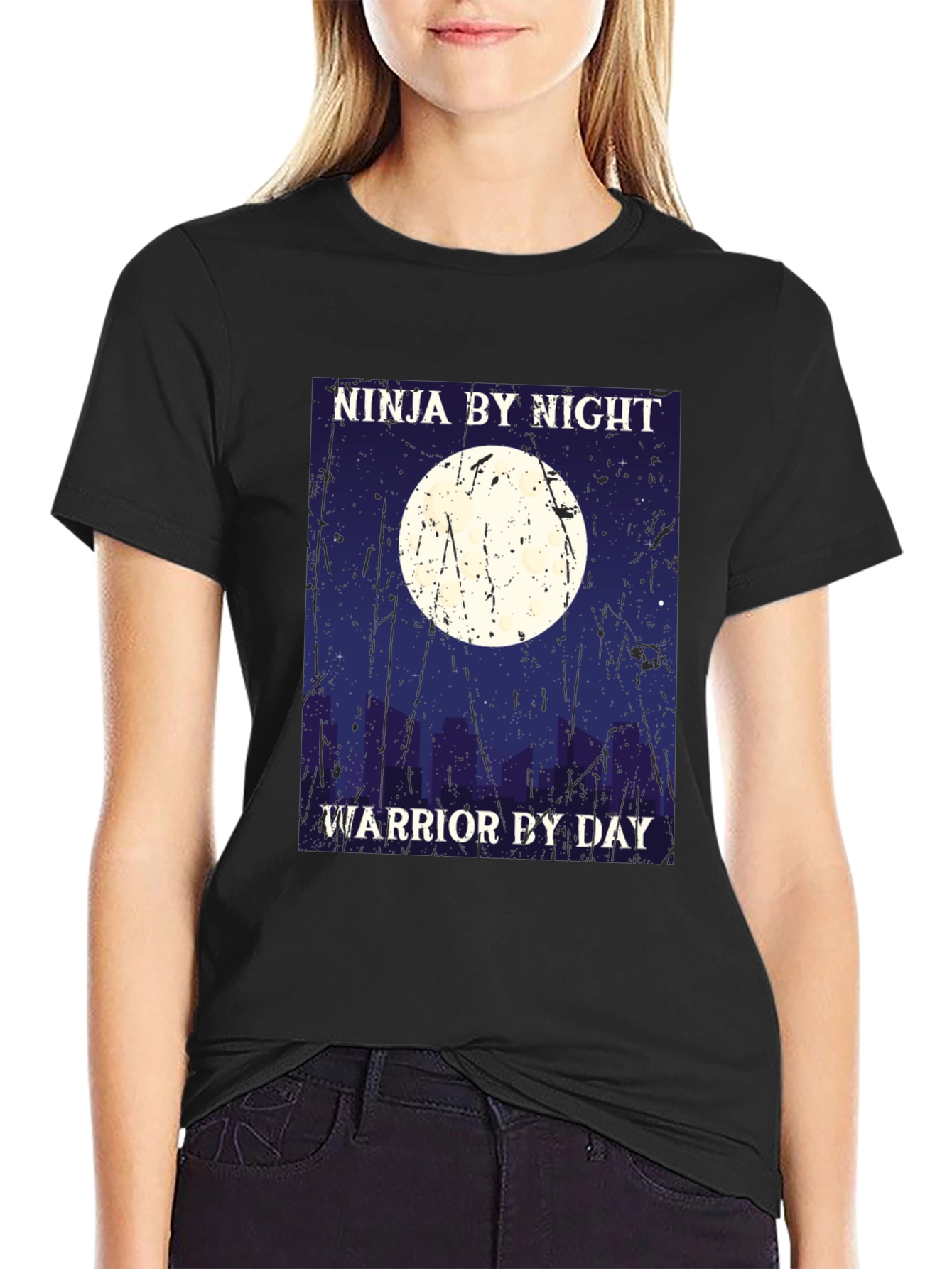 Ninja by Night Warrior by Day T-Shirt