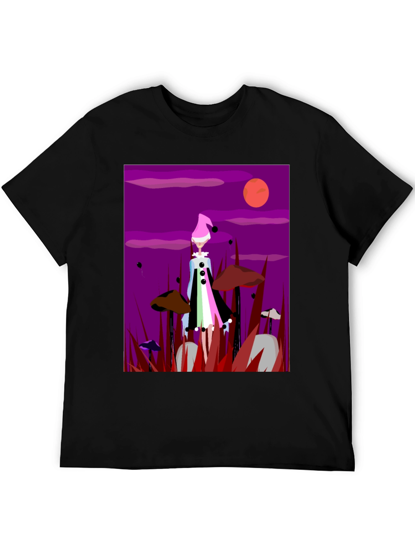 Clowncore Graphic Tee - Avant Garde Fashion