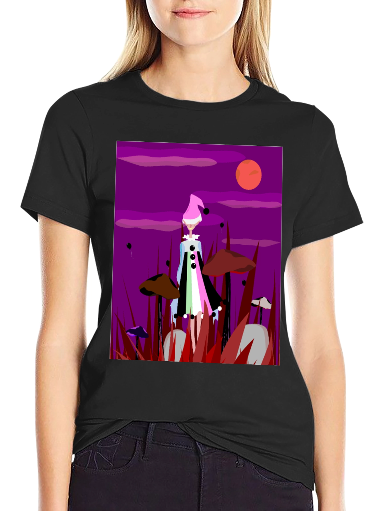 Clowncore Graphic Tee - Avant Garde Fashion
