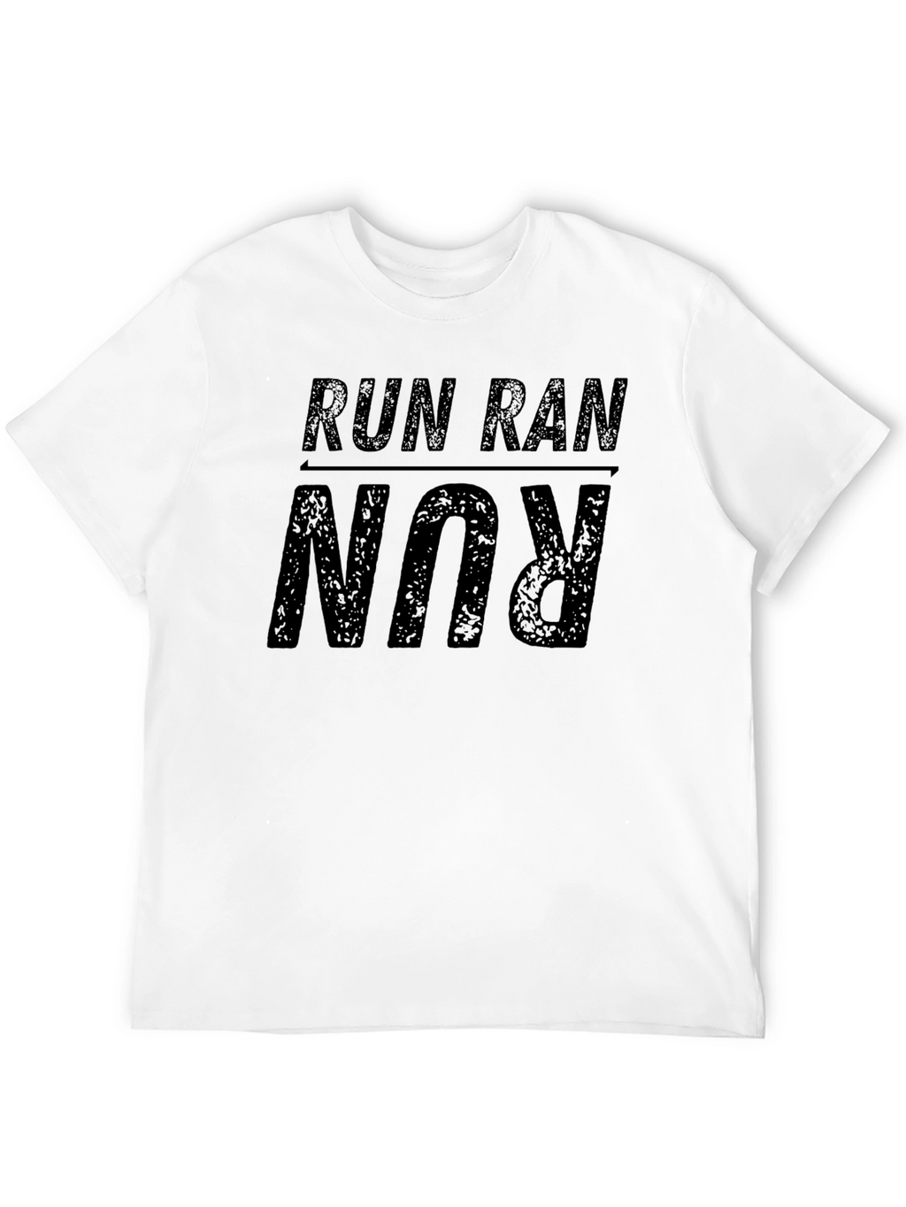 Run Ran Run T-Shirt - Black Casual Wear