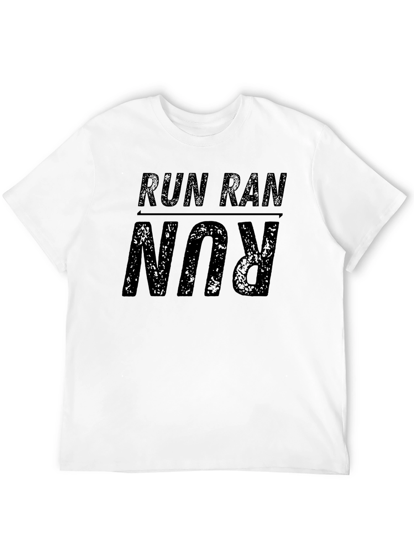 Run Ran Run T-Shirt - Black Casual Wear