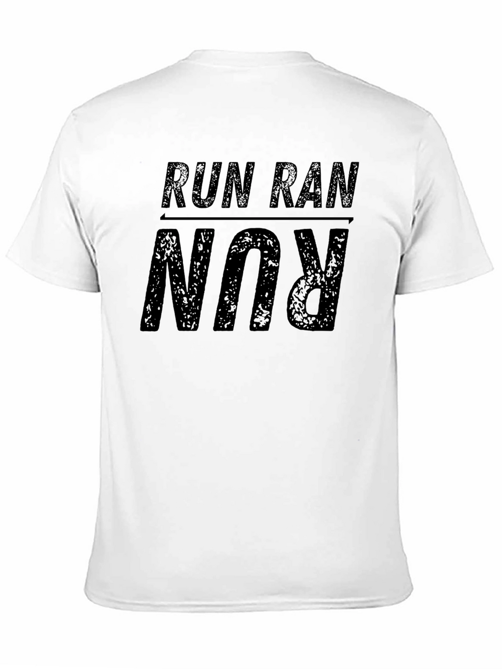 Run Ran Run T-Shirt - Black Casual Wear