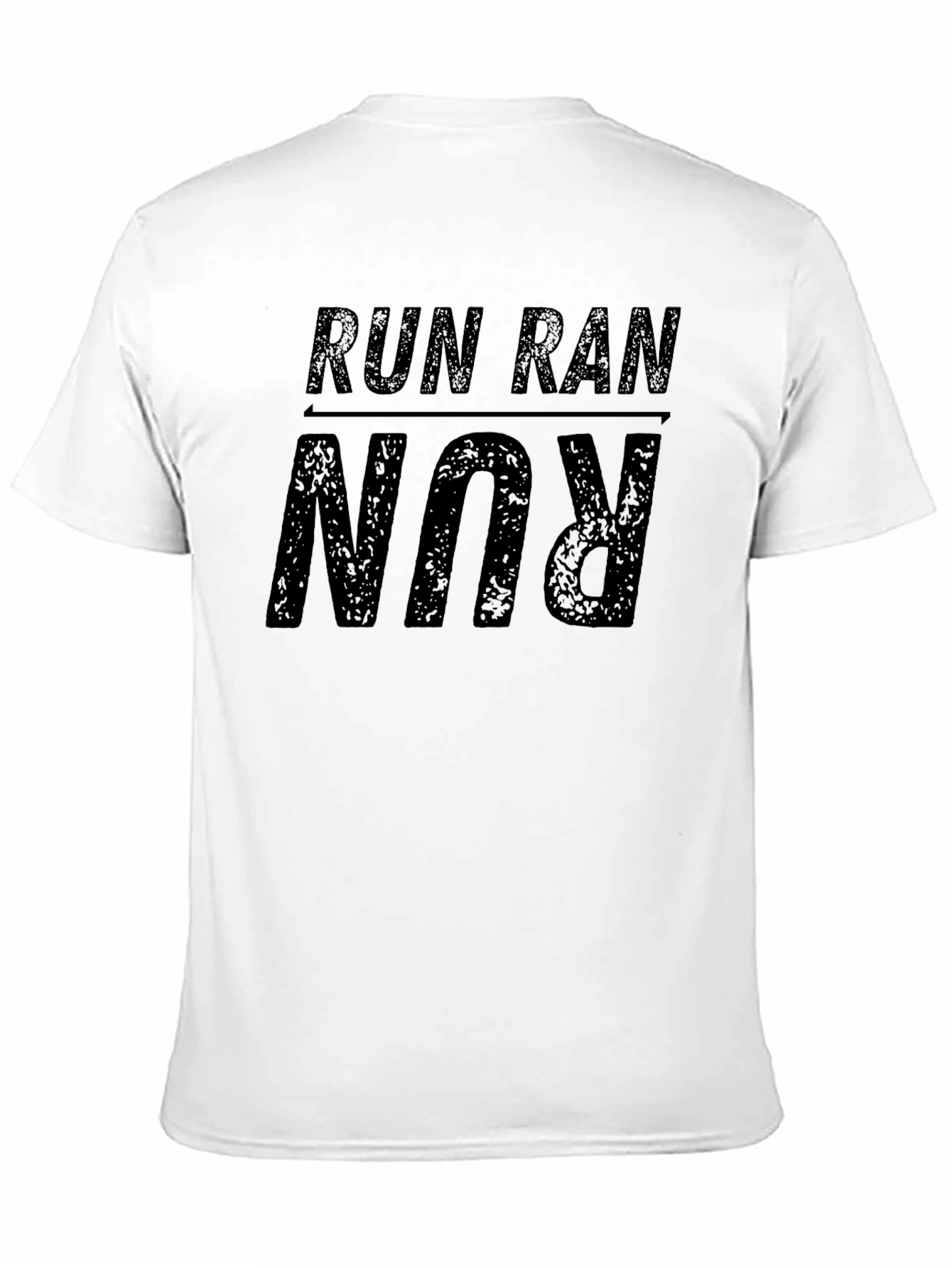 Run Ran Run T-Shirt - Black Casual Wear