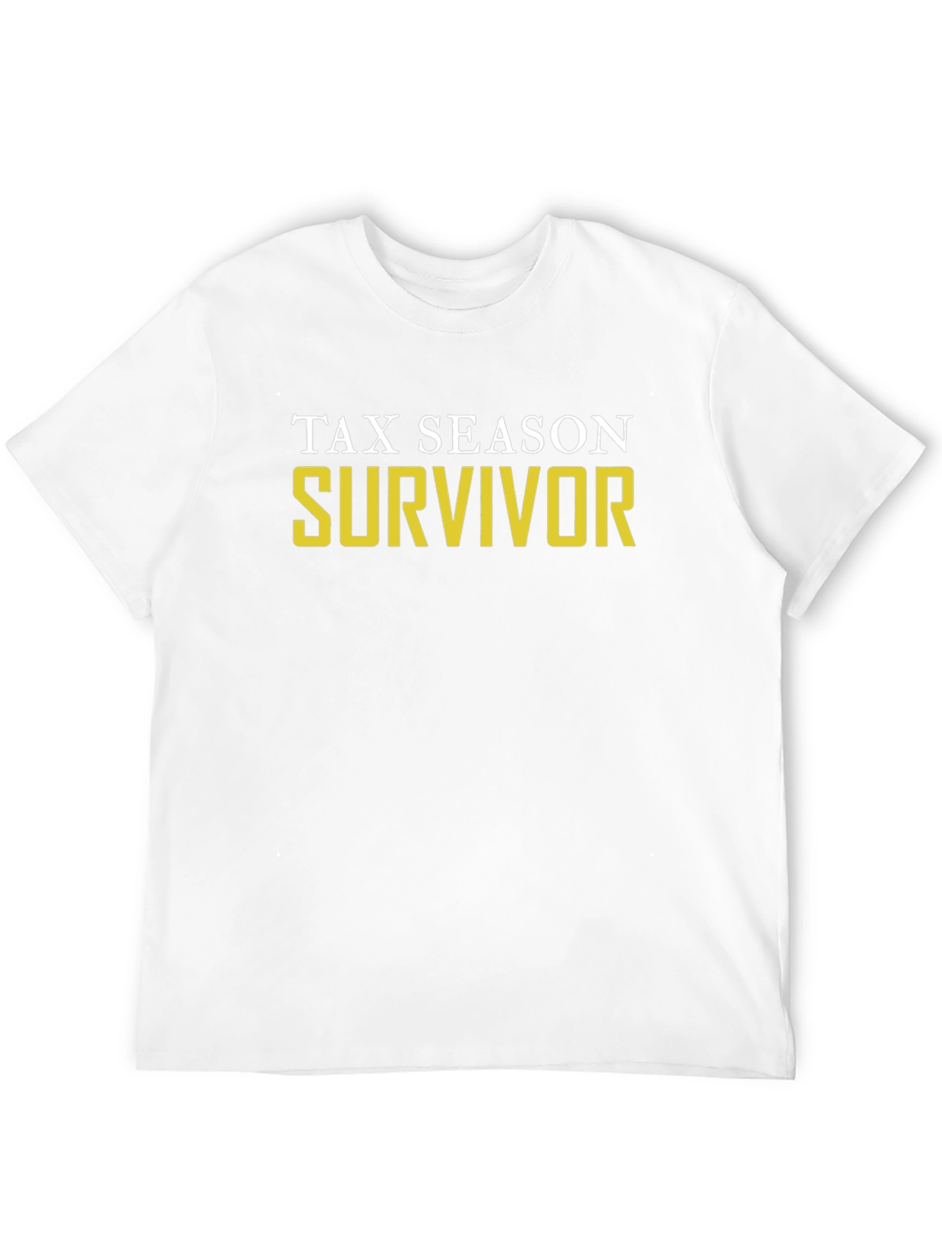 Tax Season Survivor T-Shirt - Black