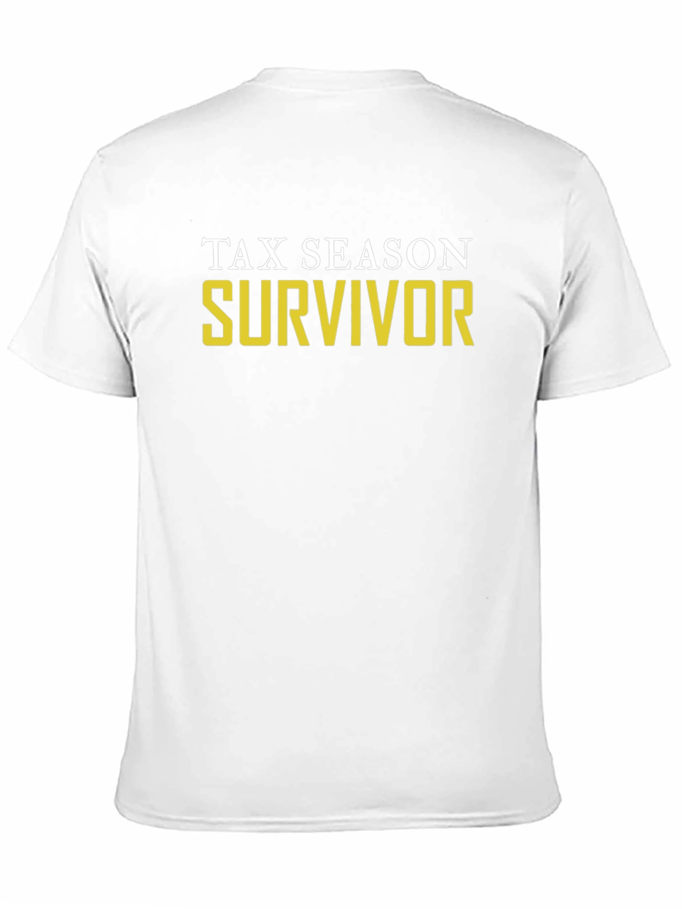 Tax Season Survivor T-Shirt - Black