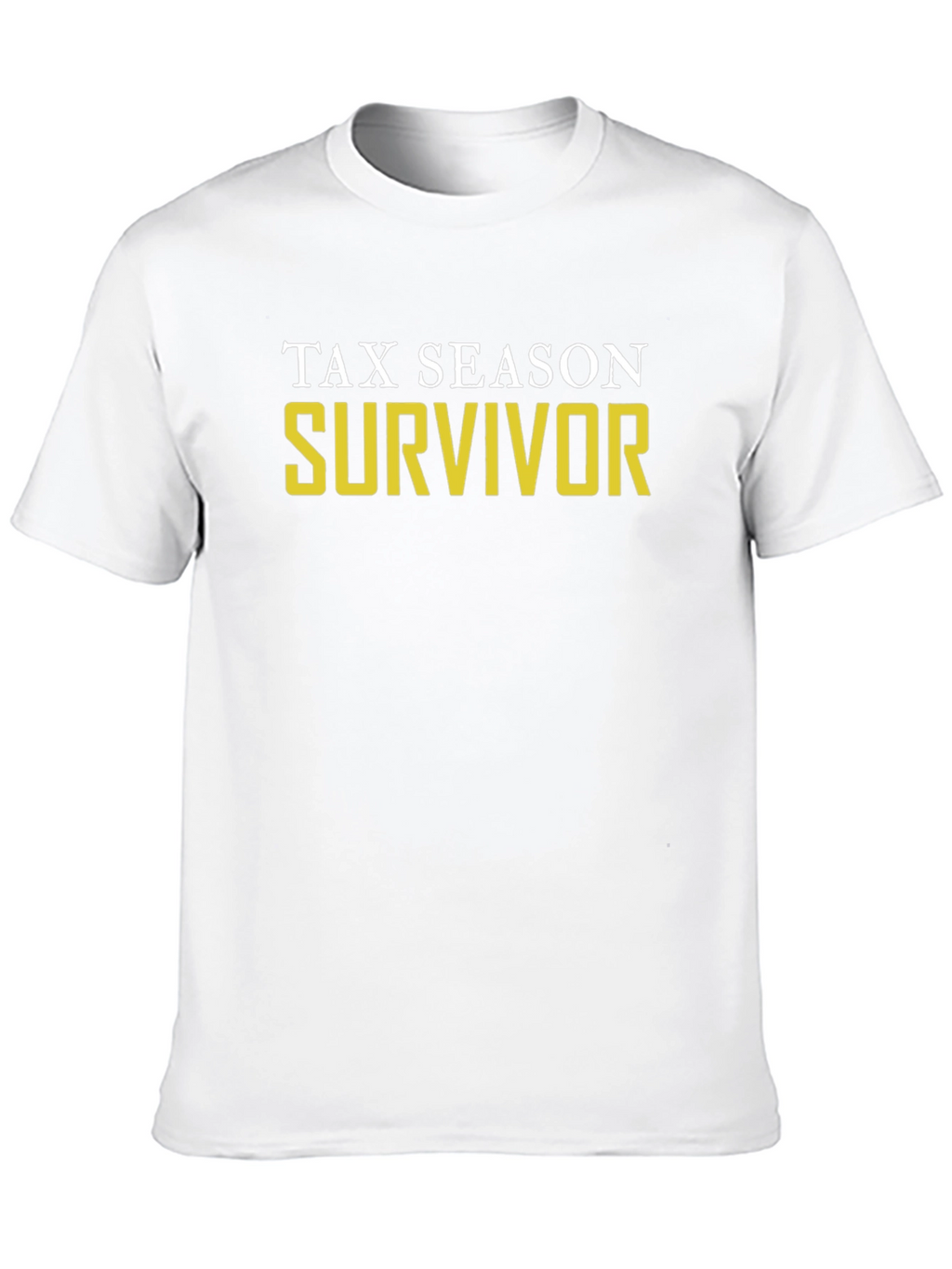 Tax Season Survivor T-Shirt - Black