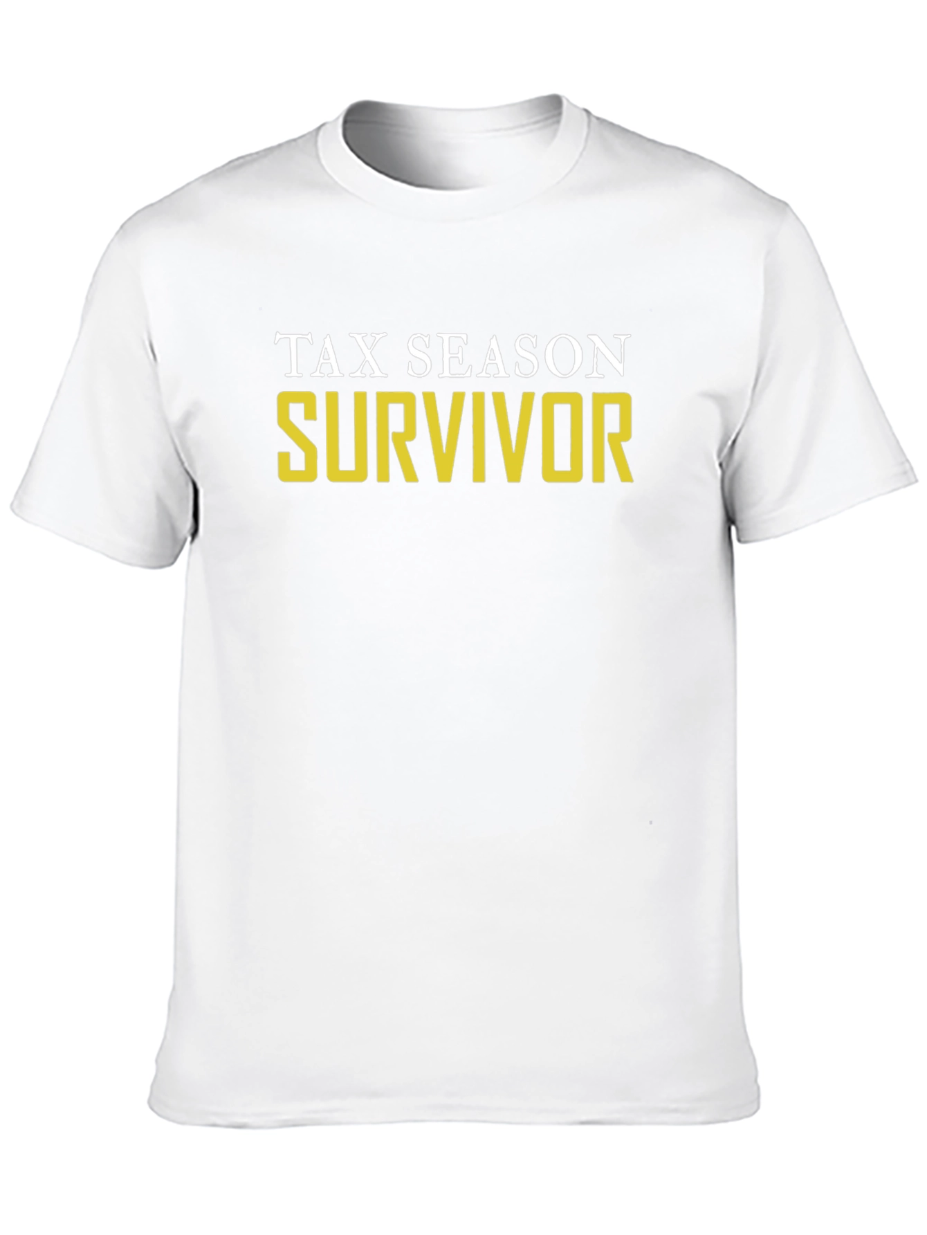 Tax Season Survivor T-Shirt - Black