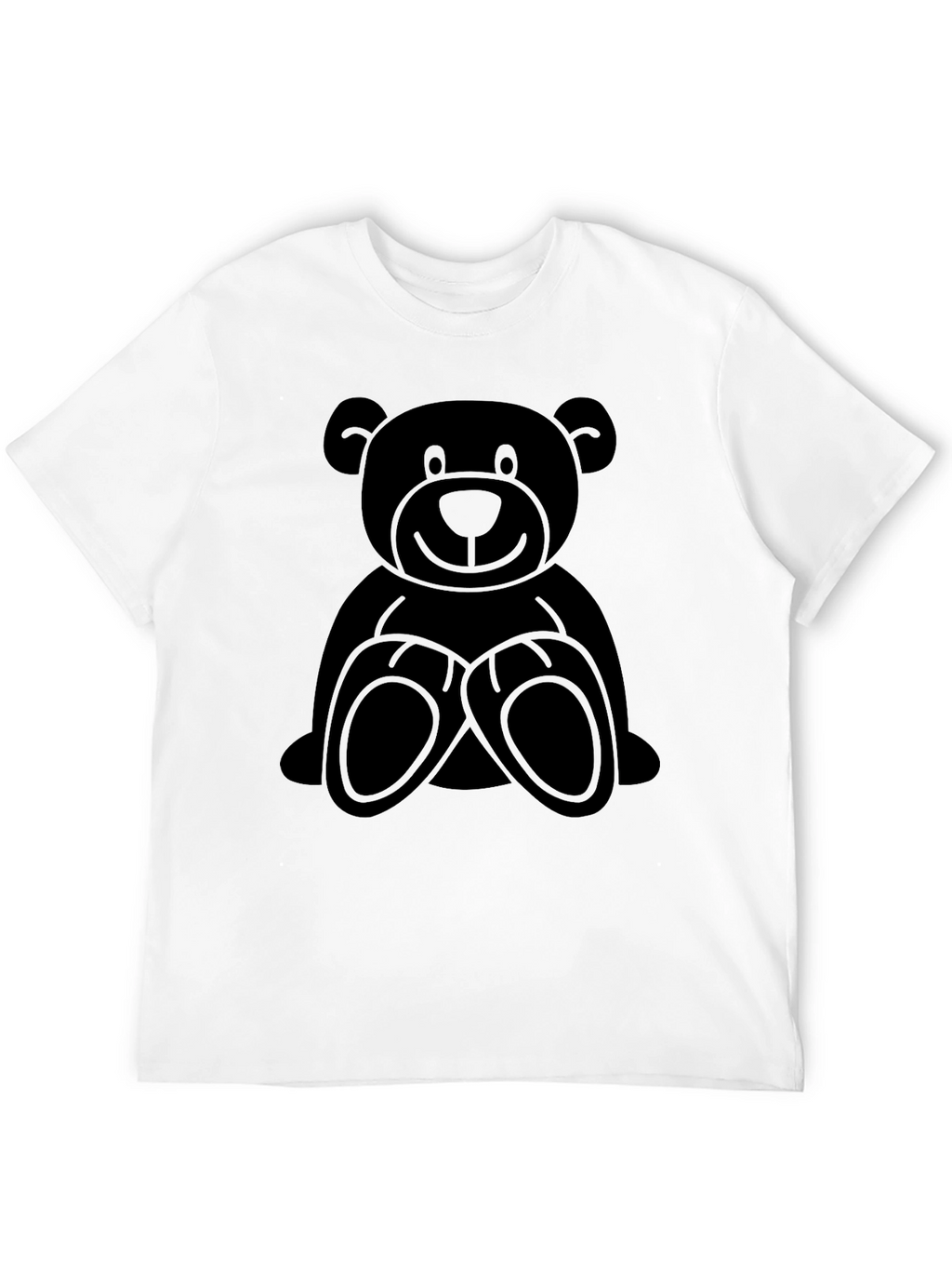 Black Bear Graphic T-Shirt - Casual Style