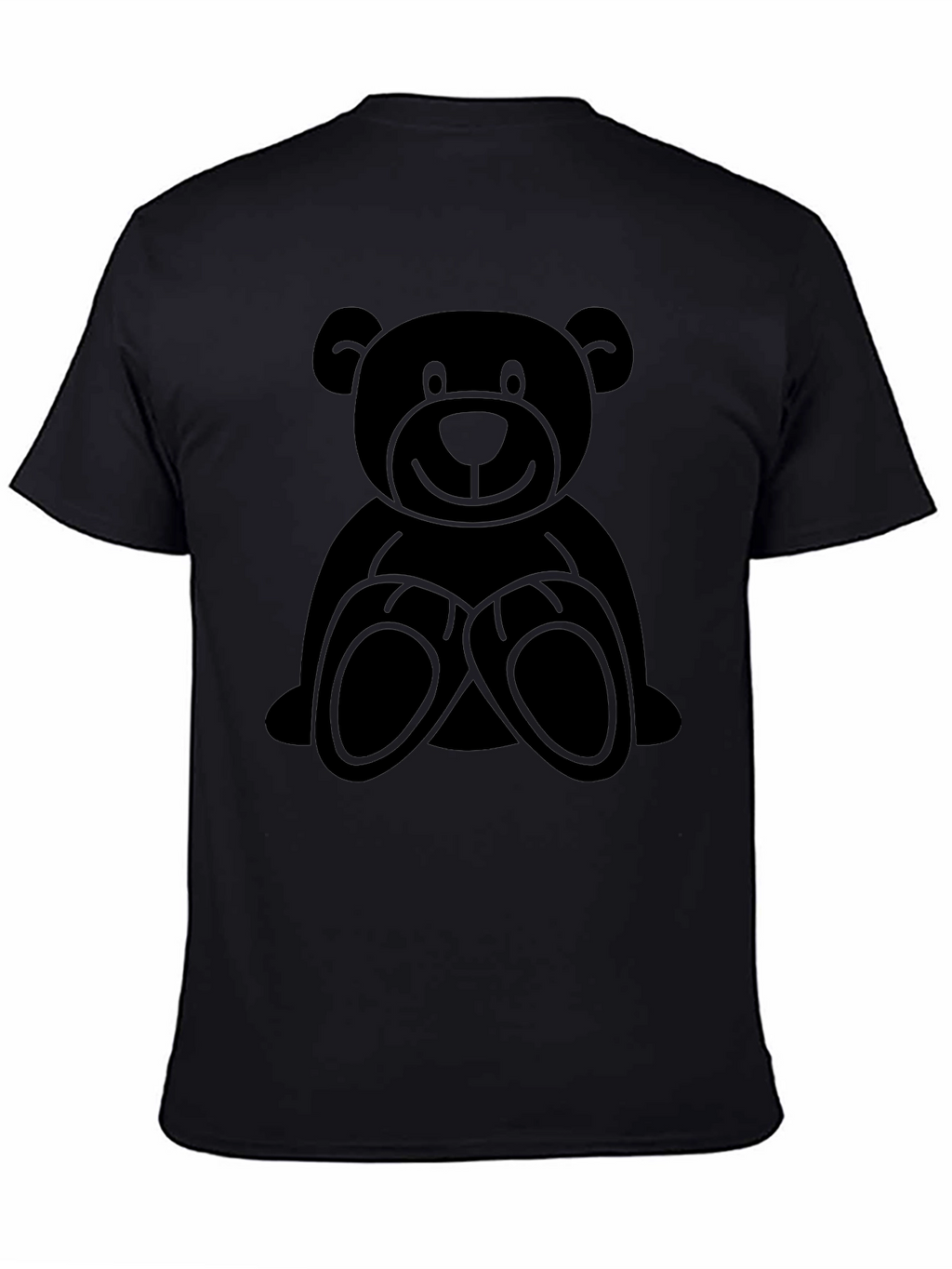 Black Bear Graphic T-Shirt - Casual Style