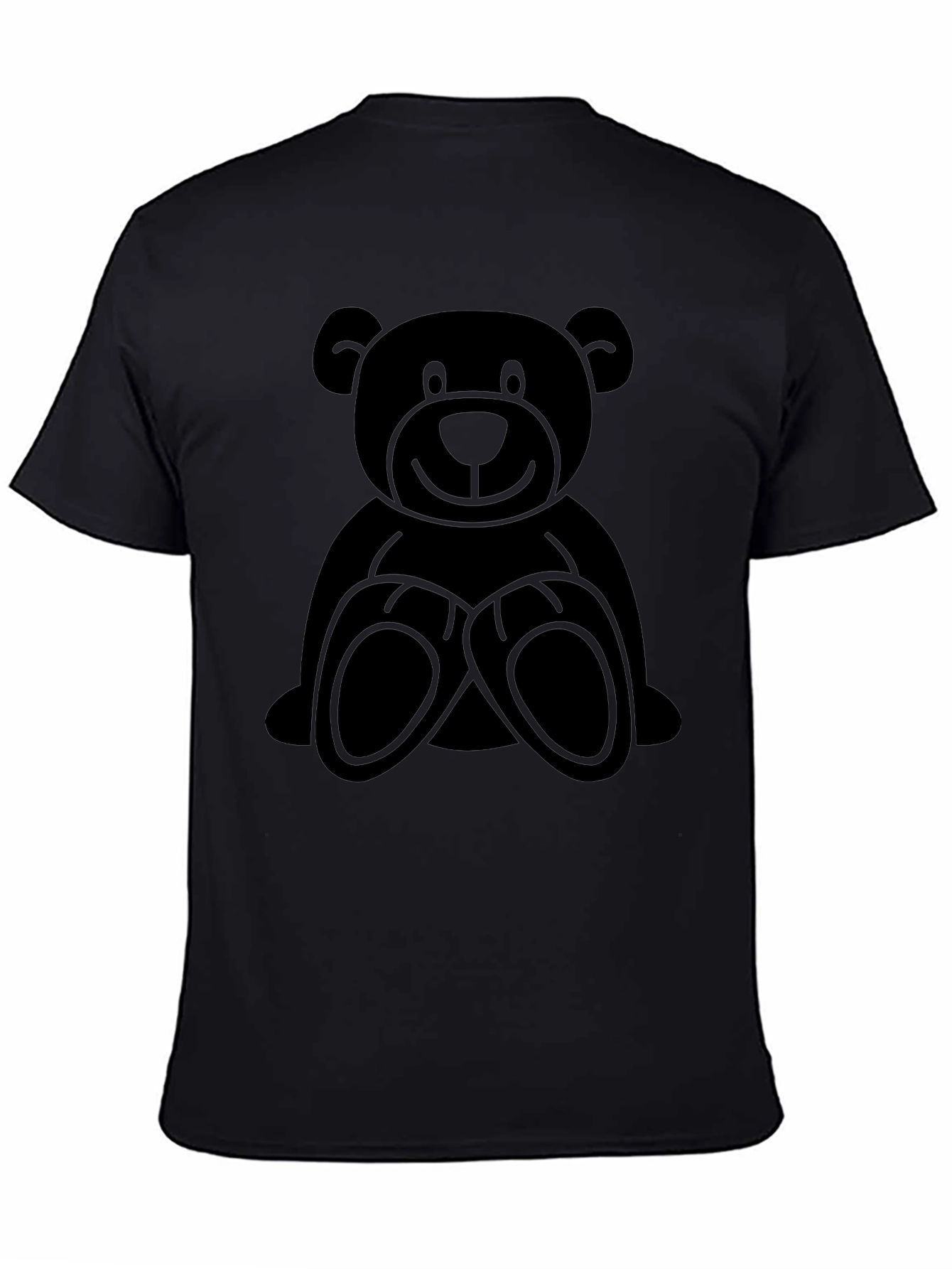 Black Bear Graphic T-Shirt - Casual Style