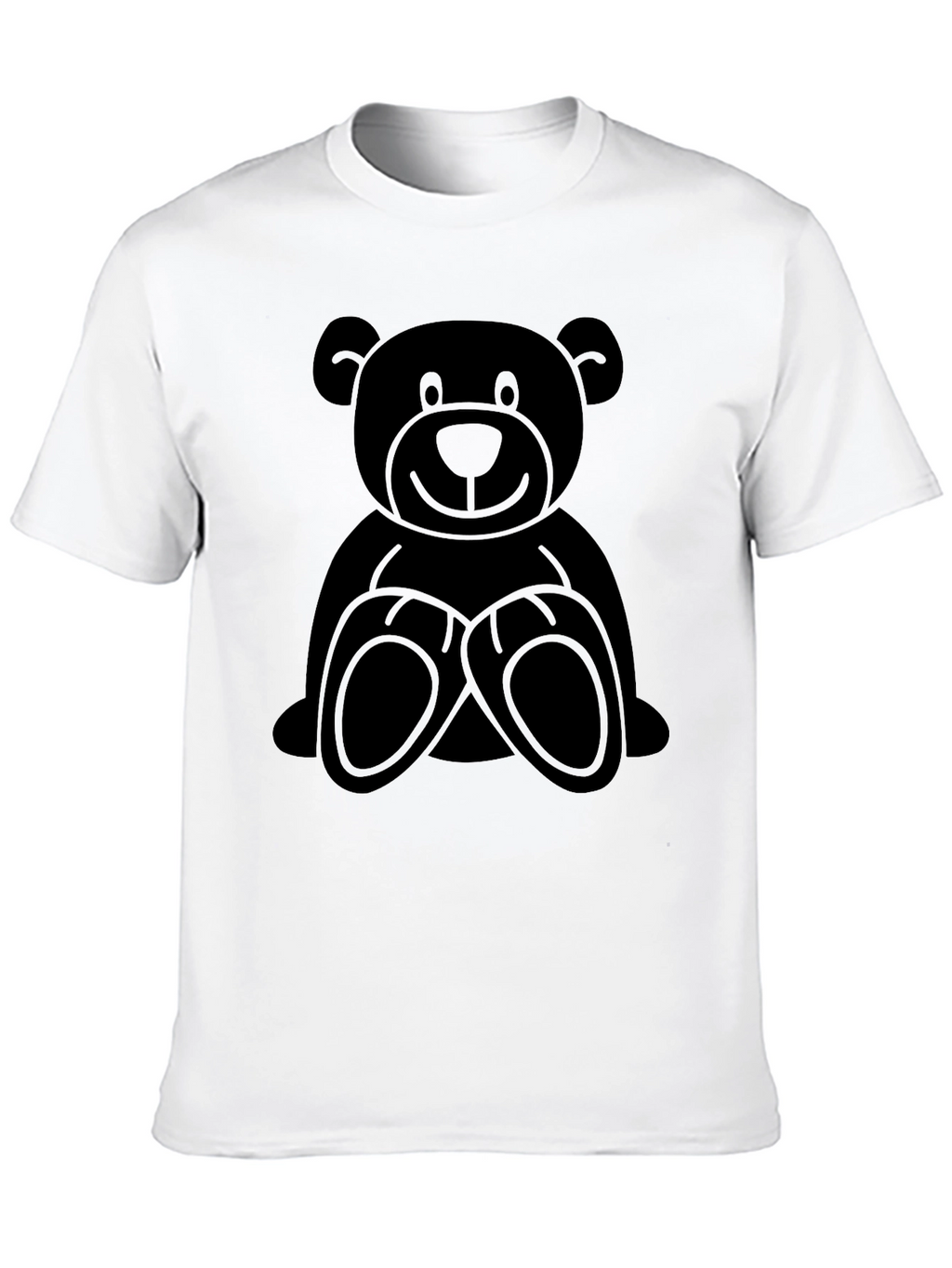Black Bear Graphic T-Shirt - Casual Style