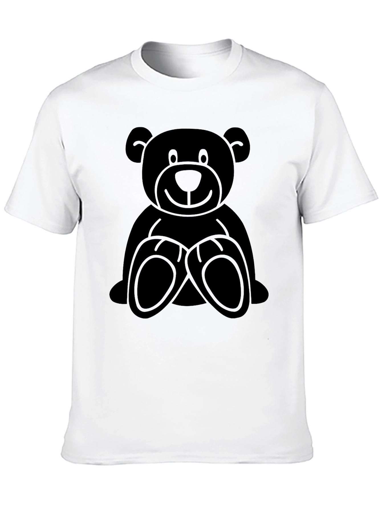 Black Bear Graphic T-Shirt - Casual Style