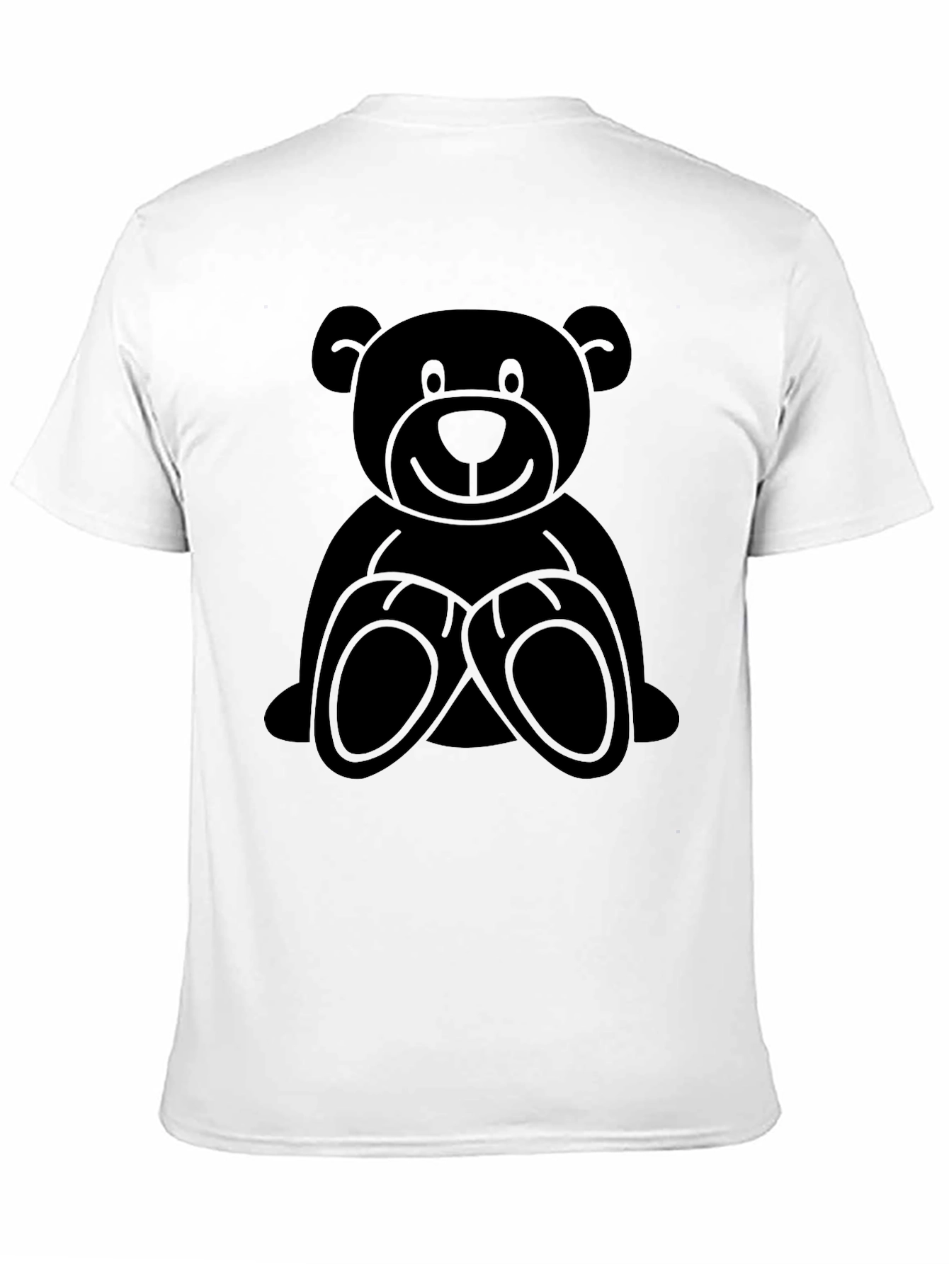 Black Bear Graphic T-Shirt - Casual Style