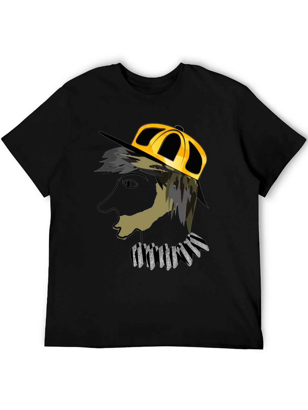 King Graphic Black T-Shirt