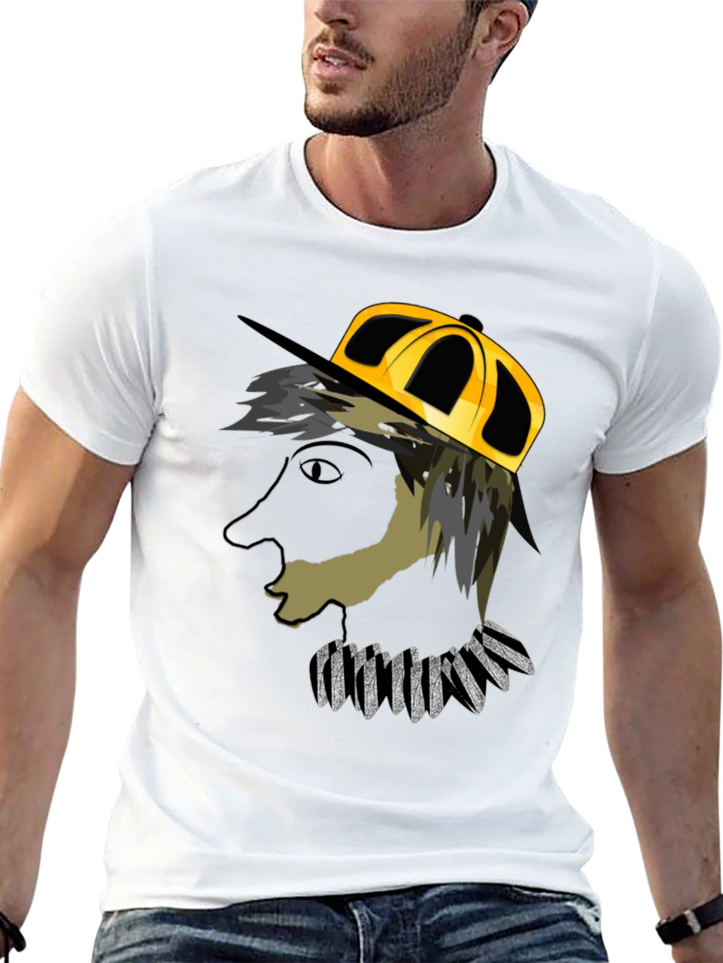 King Graphic Black T-Shirt