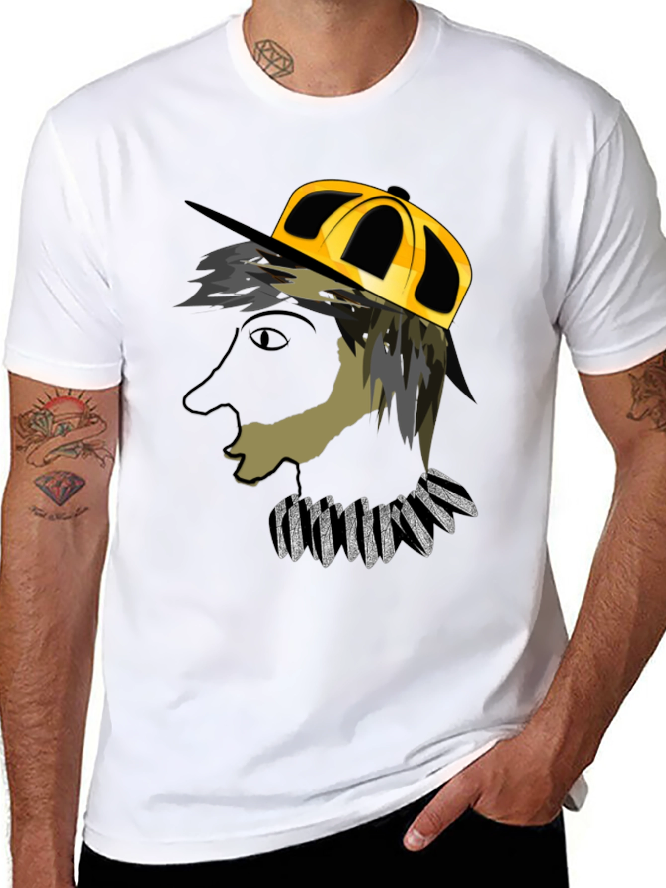 King Graphic Black T-Shirt