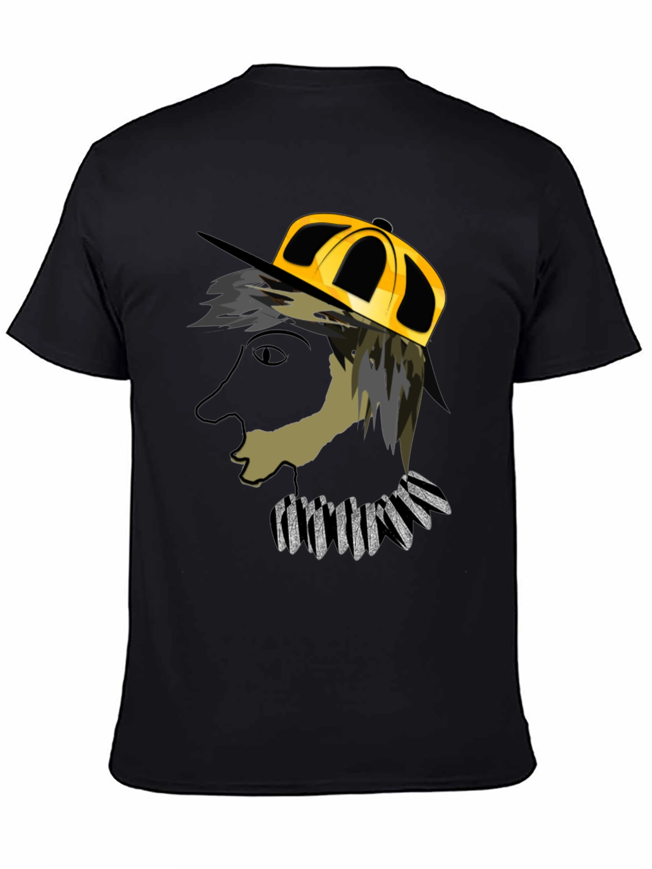 King Graphic Black T-Shirt