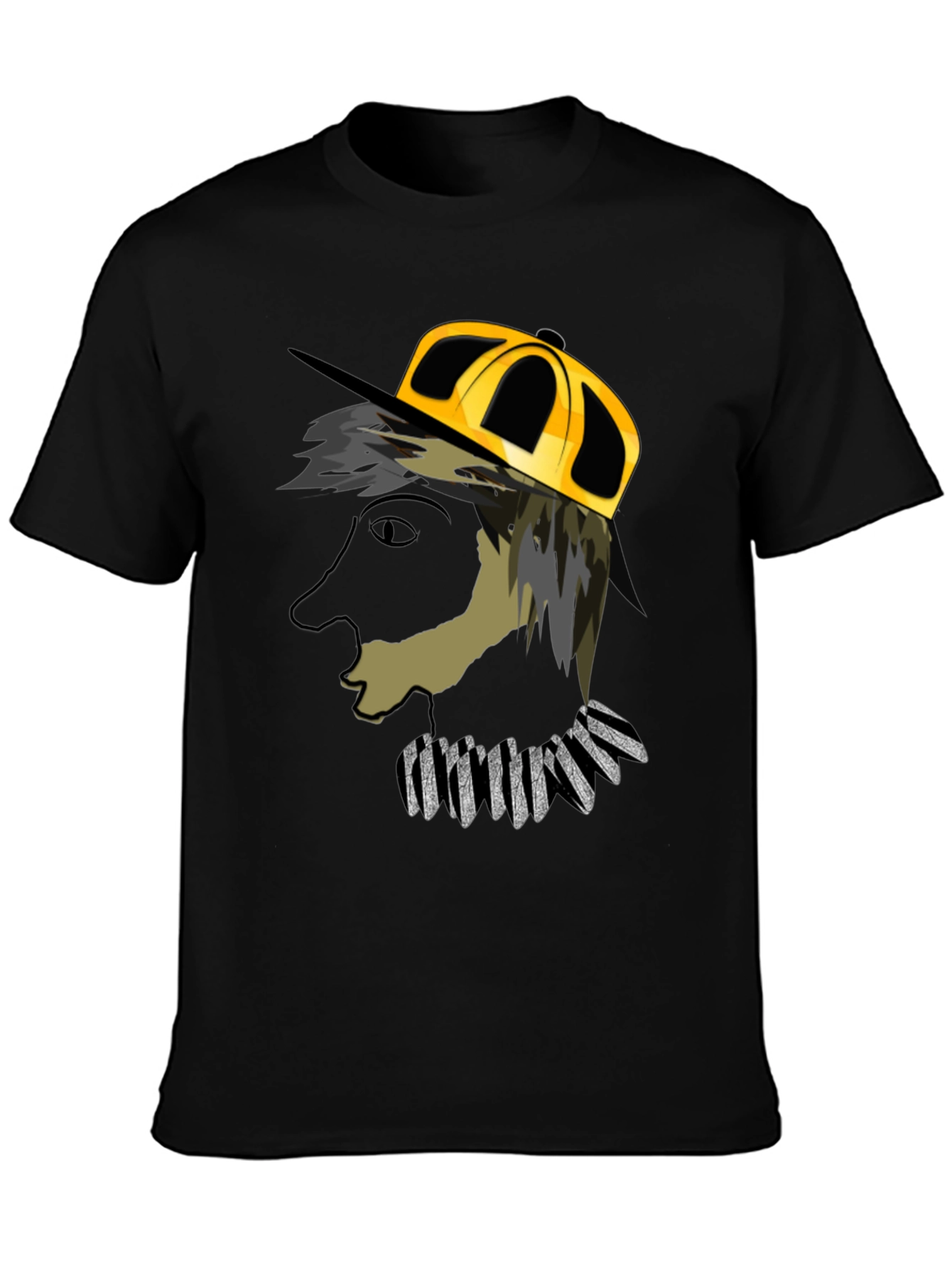 King Graphic Black T-Shirt