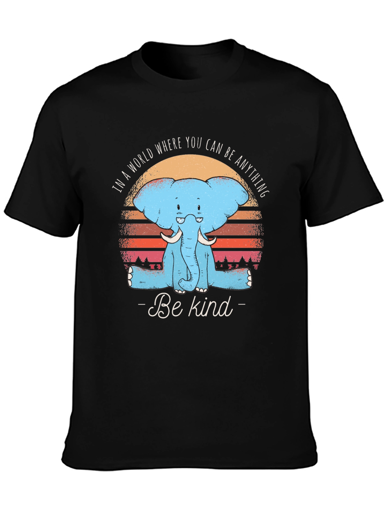 Be Kind Elephant Graphic Tee