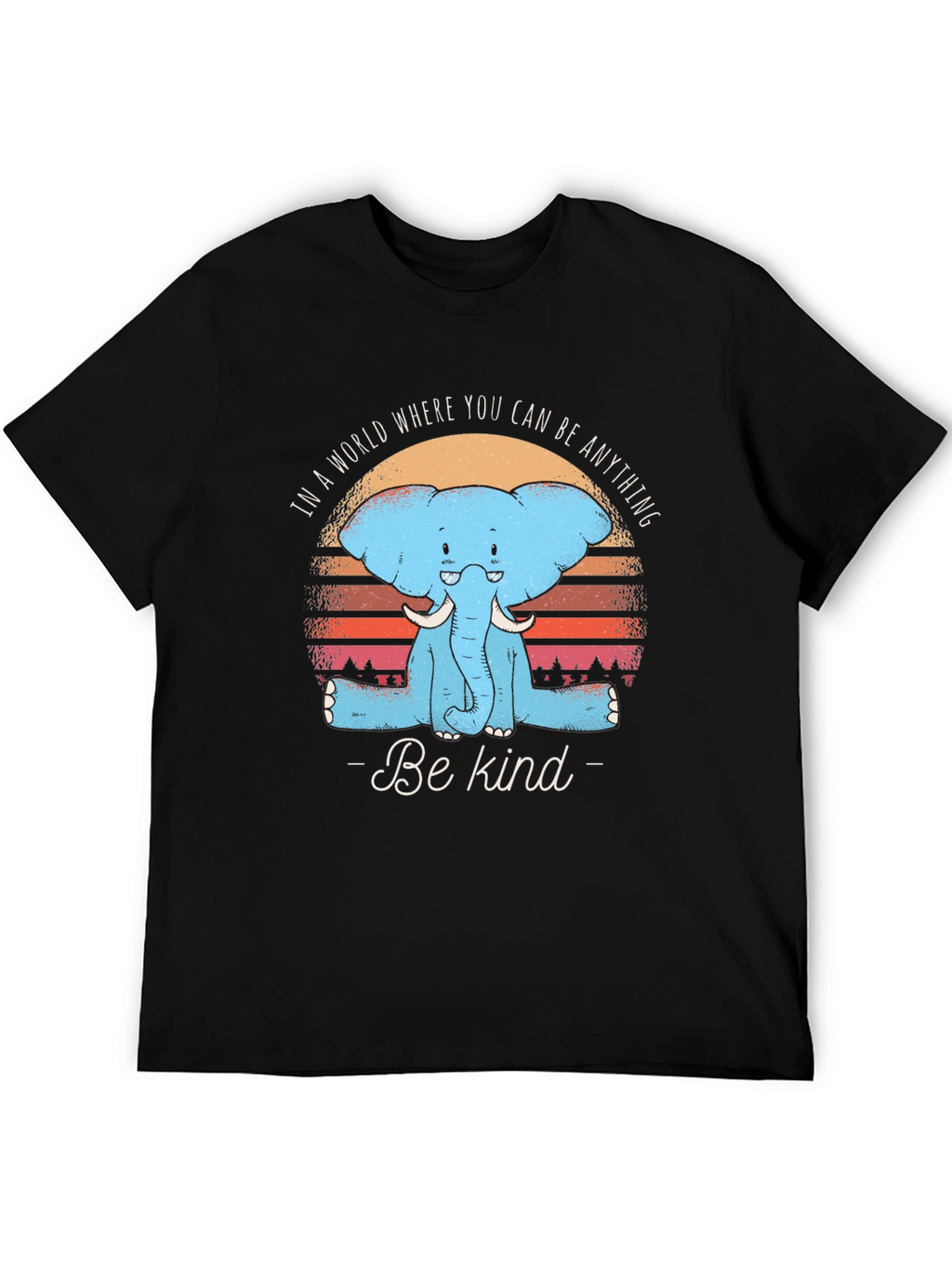 Be Kind Elephant Graphic Tee