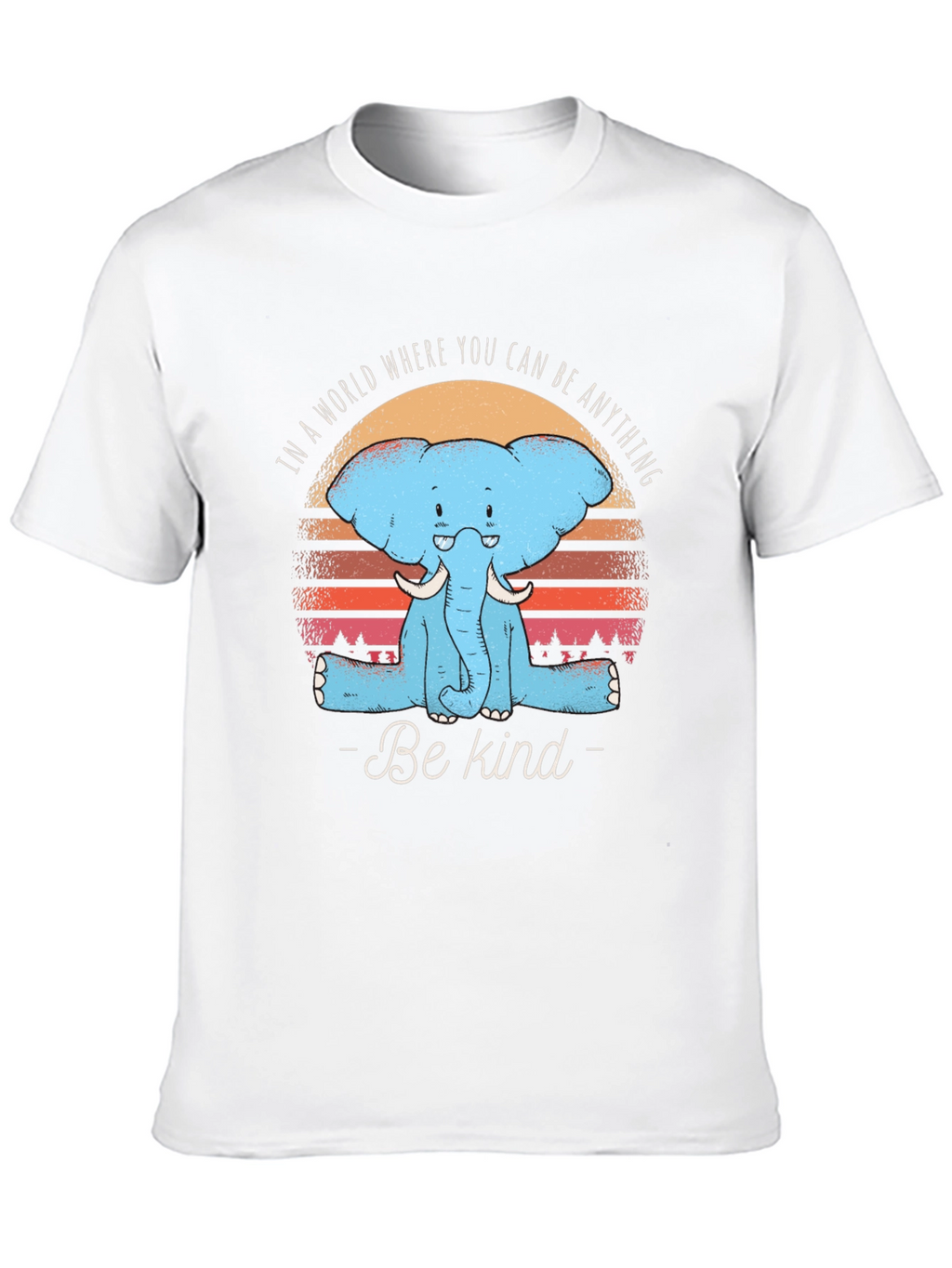 Be Kind Elephant Graphic Tee
