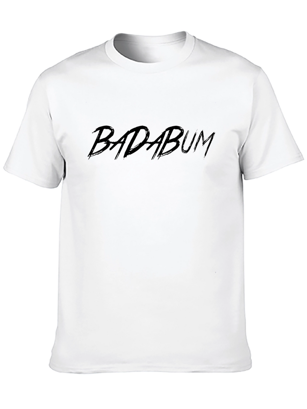 Black BADABUM Graphic Tee