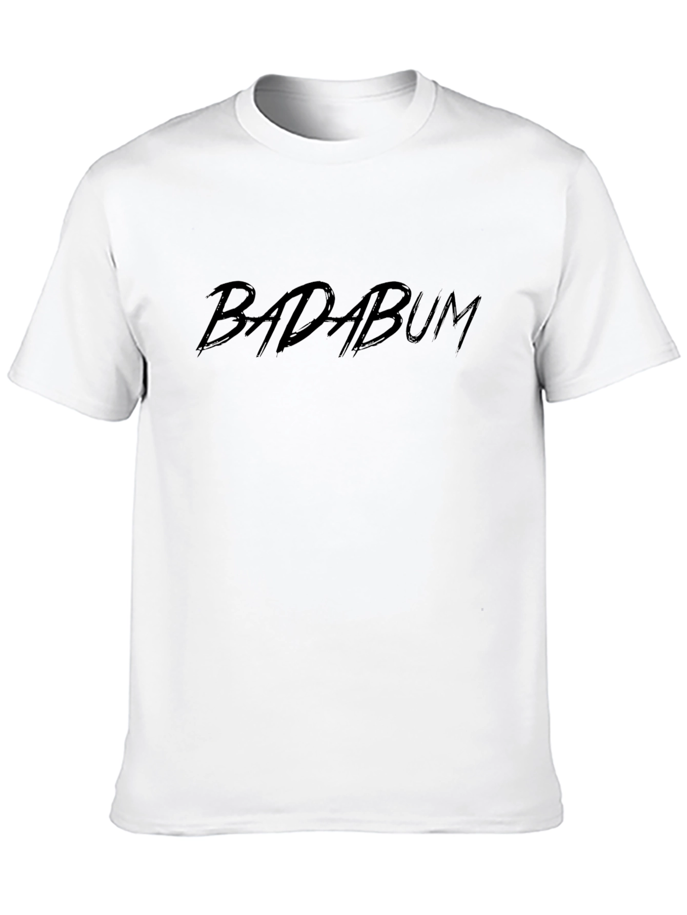 Black BADABUM Graphic Tee