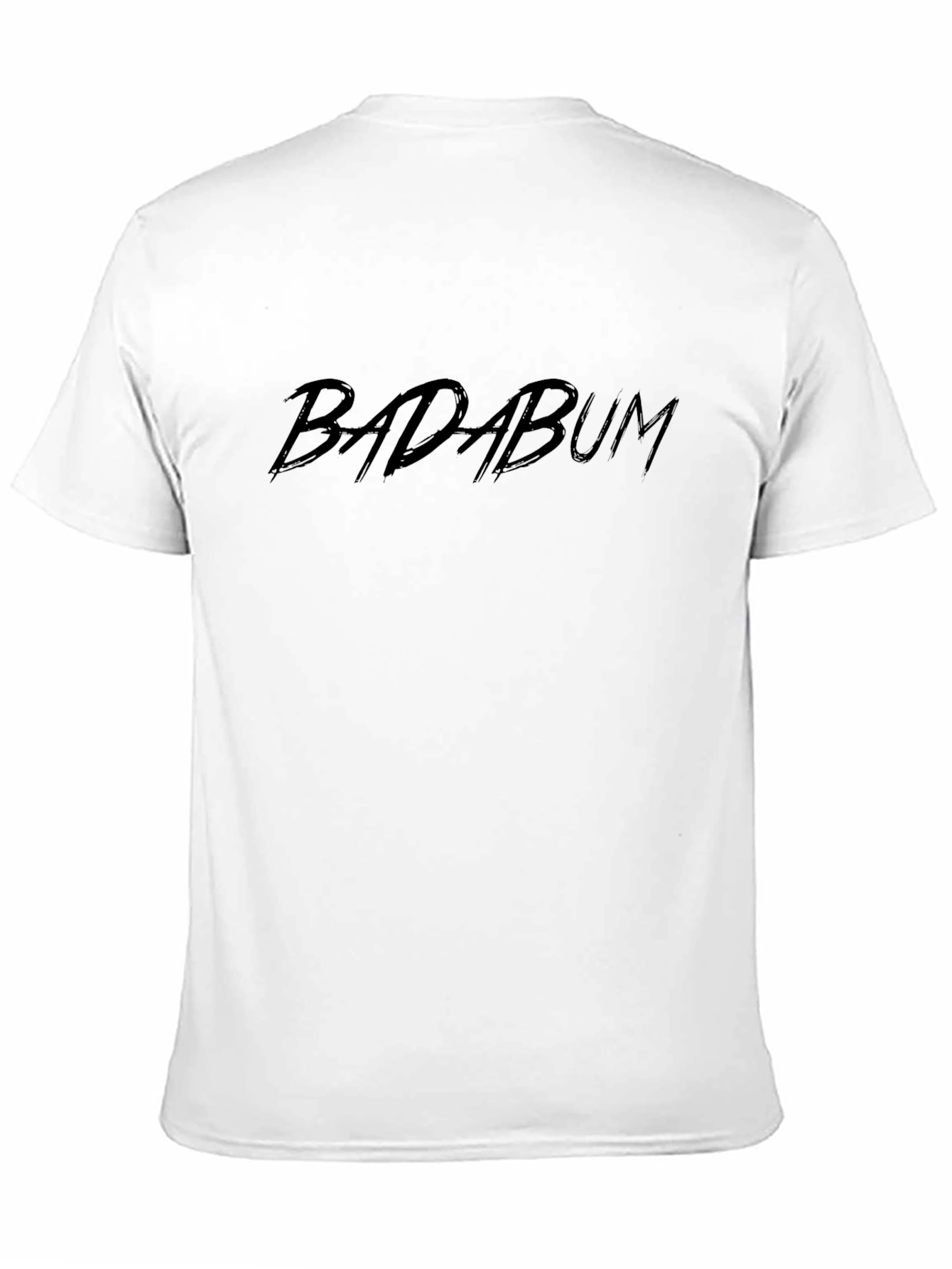 Black BADABUM Graphic Tee