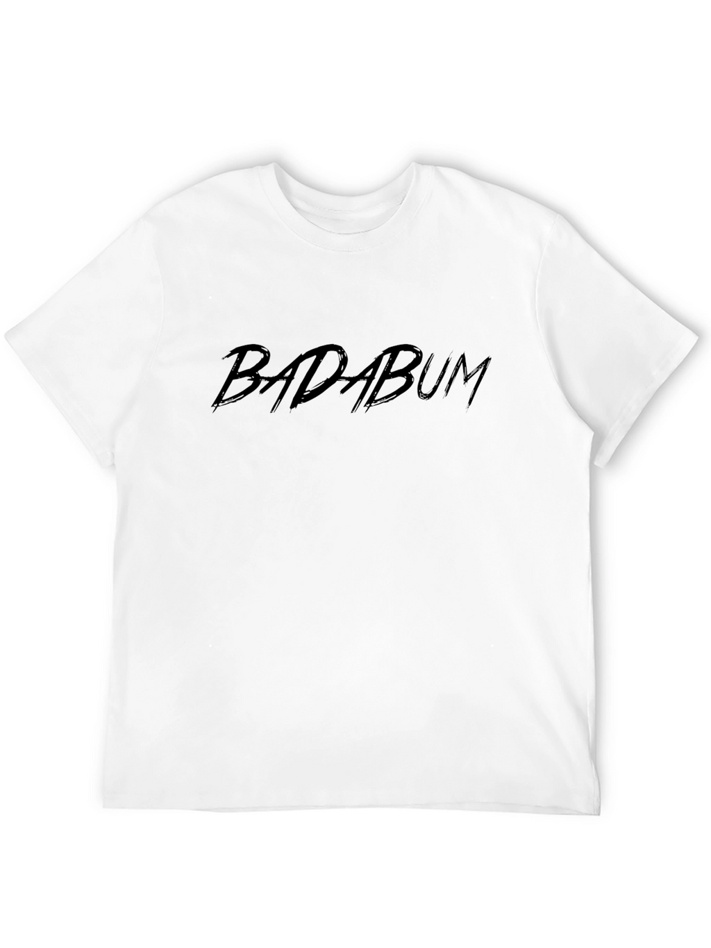 Black BADABUM Graphic Tee