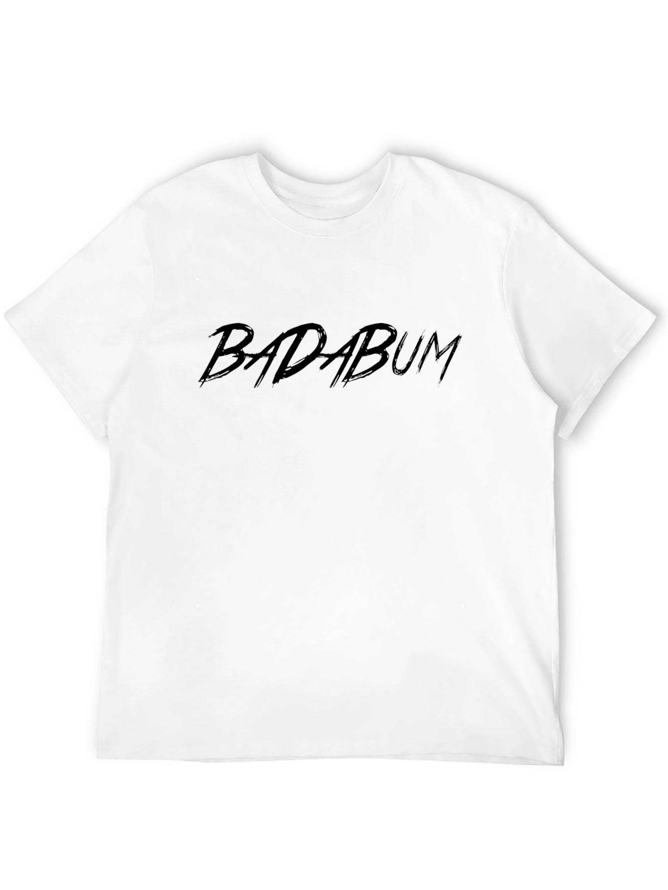 Black BADABUM Graphic Tee