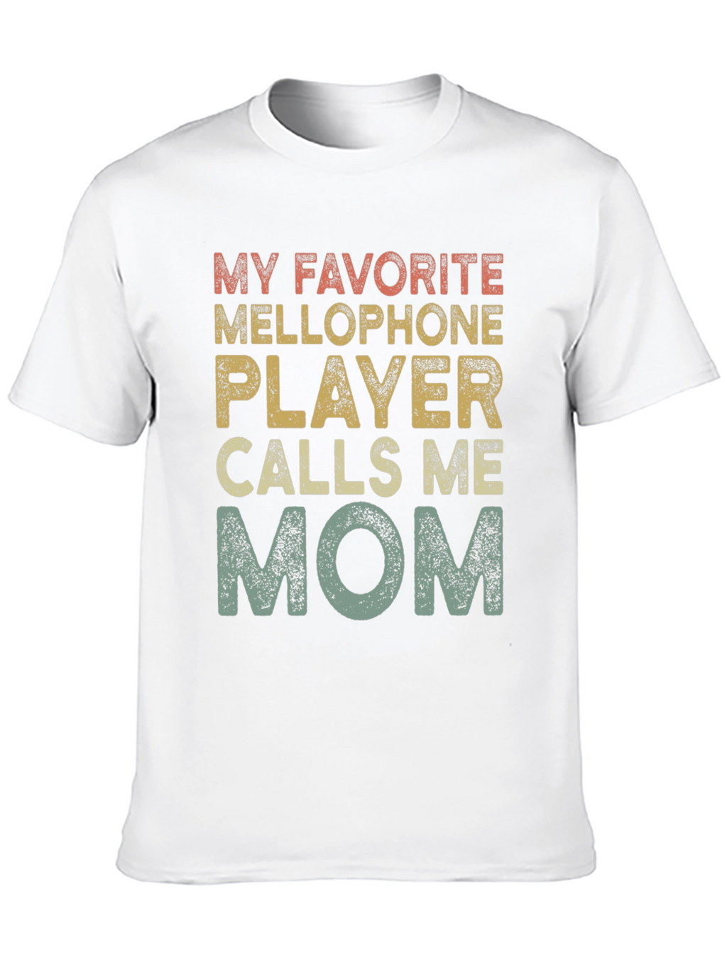 Mellophone Player Mom T-Shirt - Band Parent Apparel