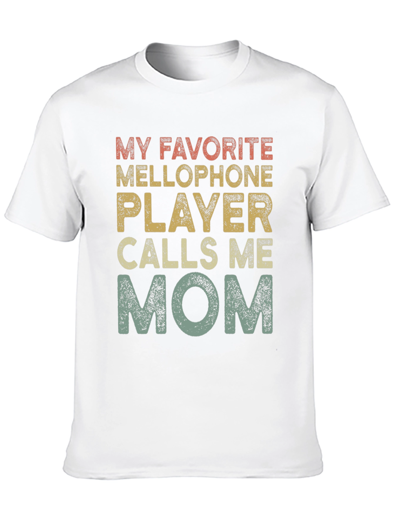Mellophone Player Mom T-Shirt - Band Parent Apparel