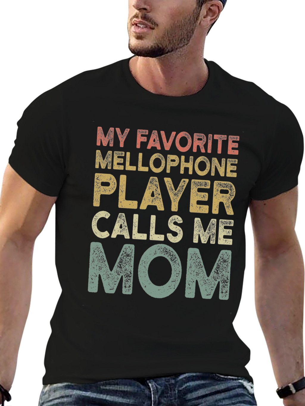 Mellophone Player Mom T-Shirt - Band Parent Apparel
