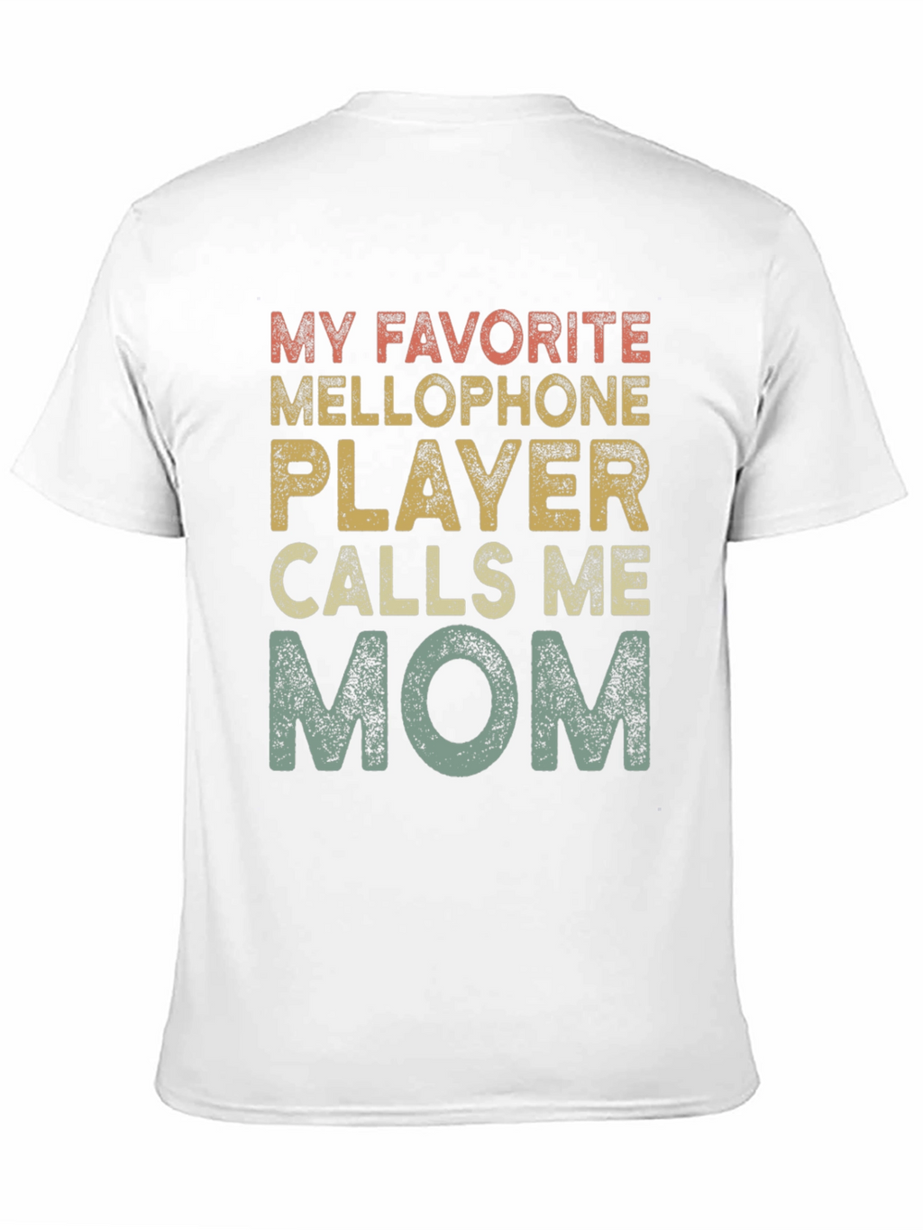 Mellophone Player Mom T-Shirt - Band Parent Apparel