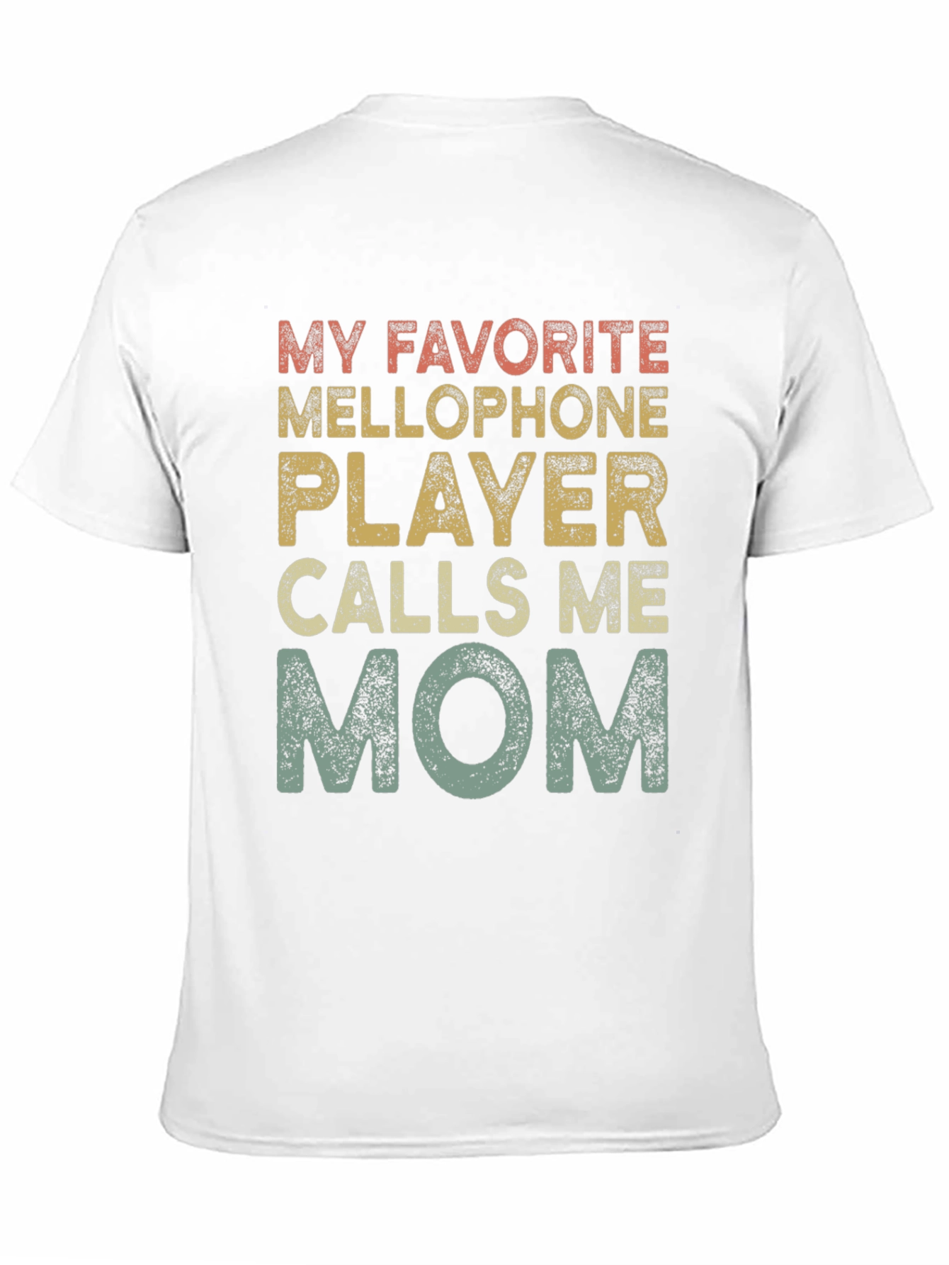 Mellophone Player Mom T-Shirt - Band Parent Apparel