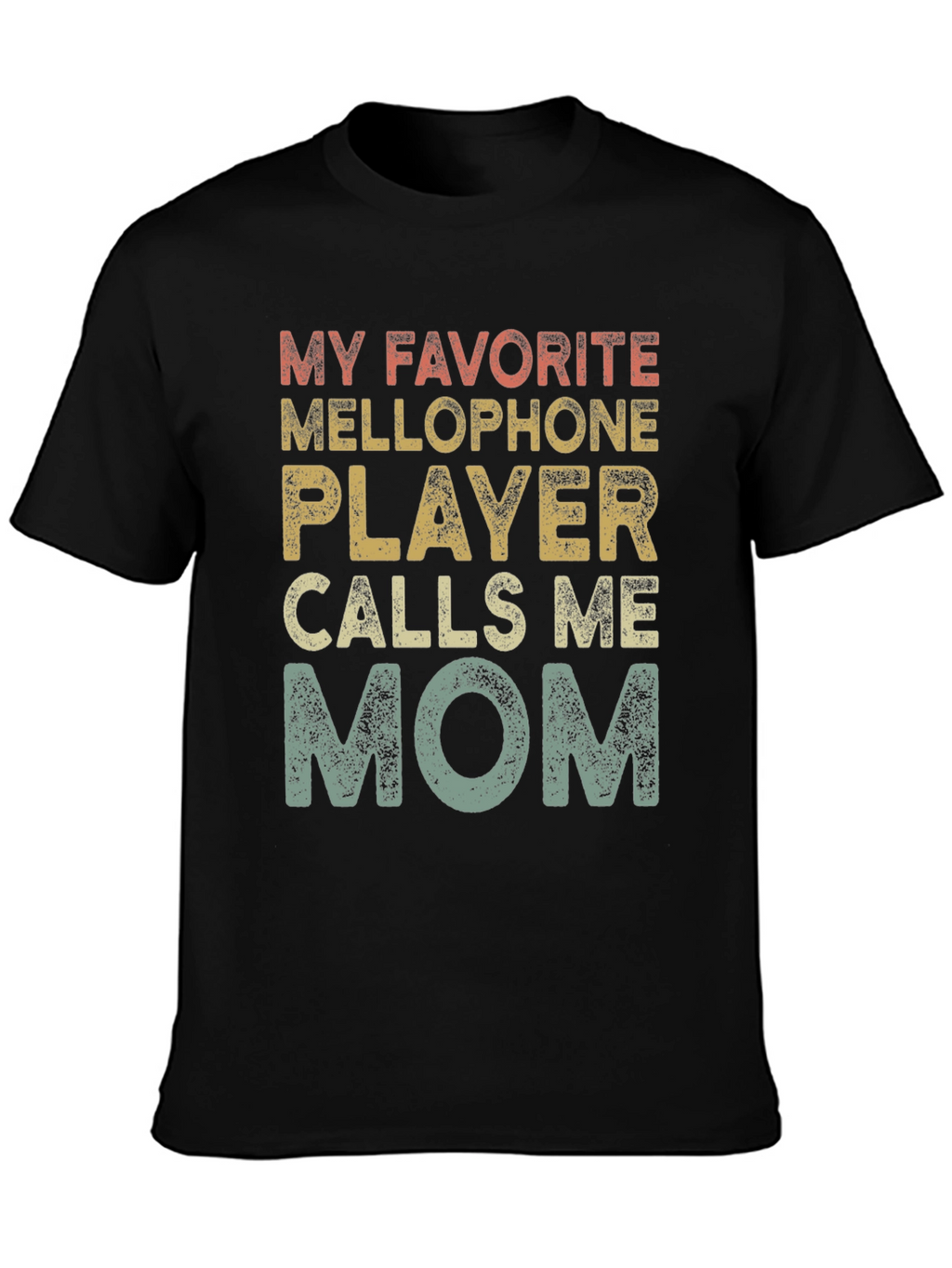 Mellophone Player Mom T-Shirt - Band Parent Apparel