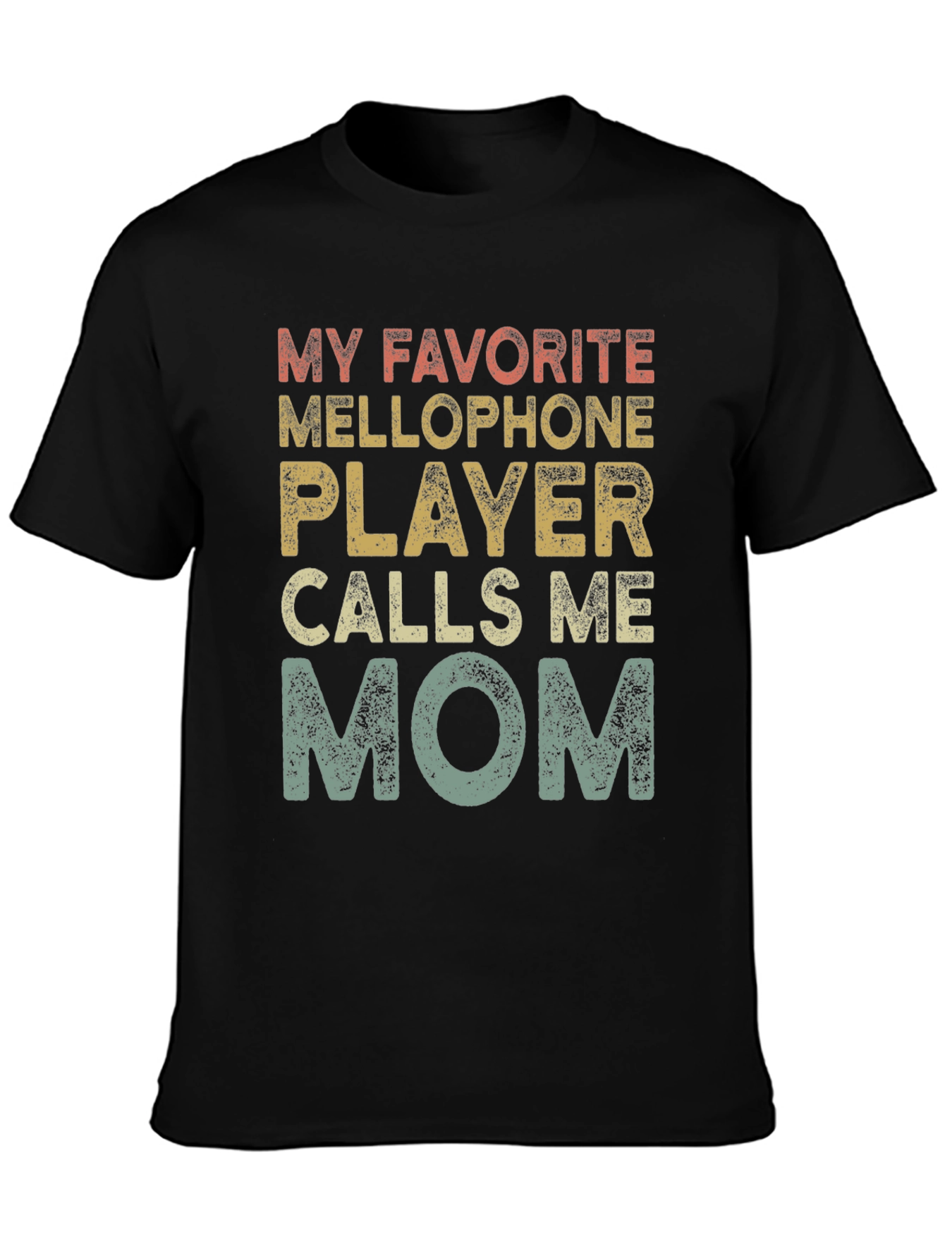 Mellophone Player Mom T-Shirt - Band Parent Apparel