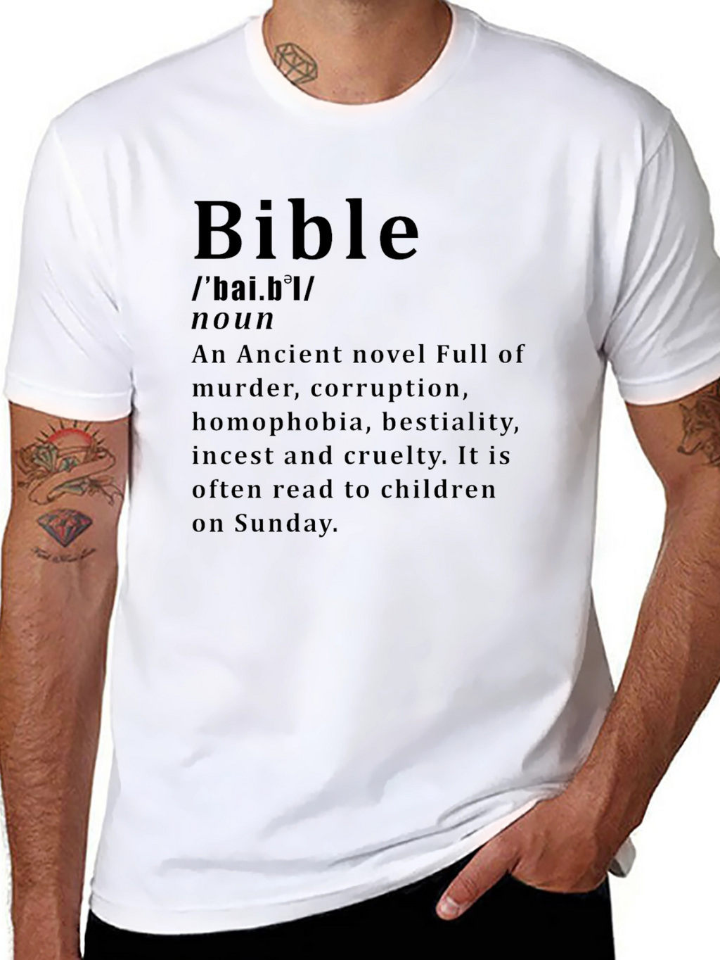 Bible Definition Novelty Graphic T-Shirt