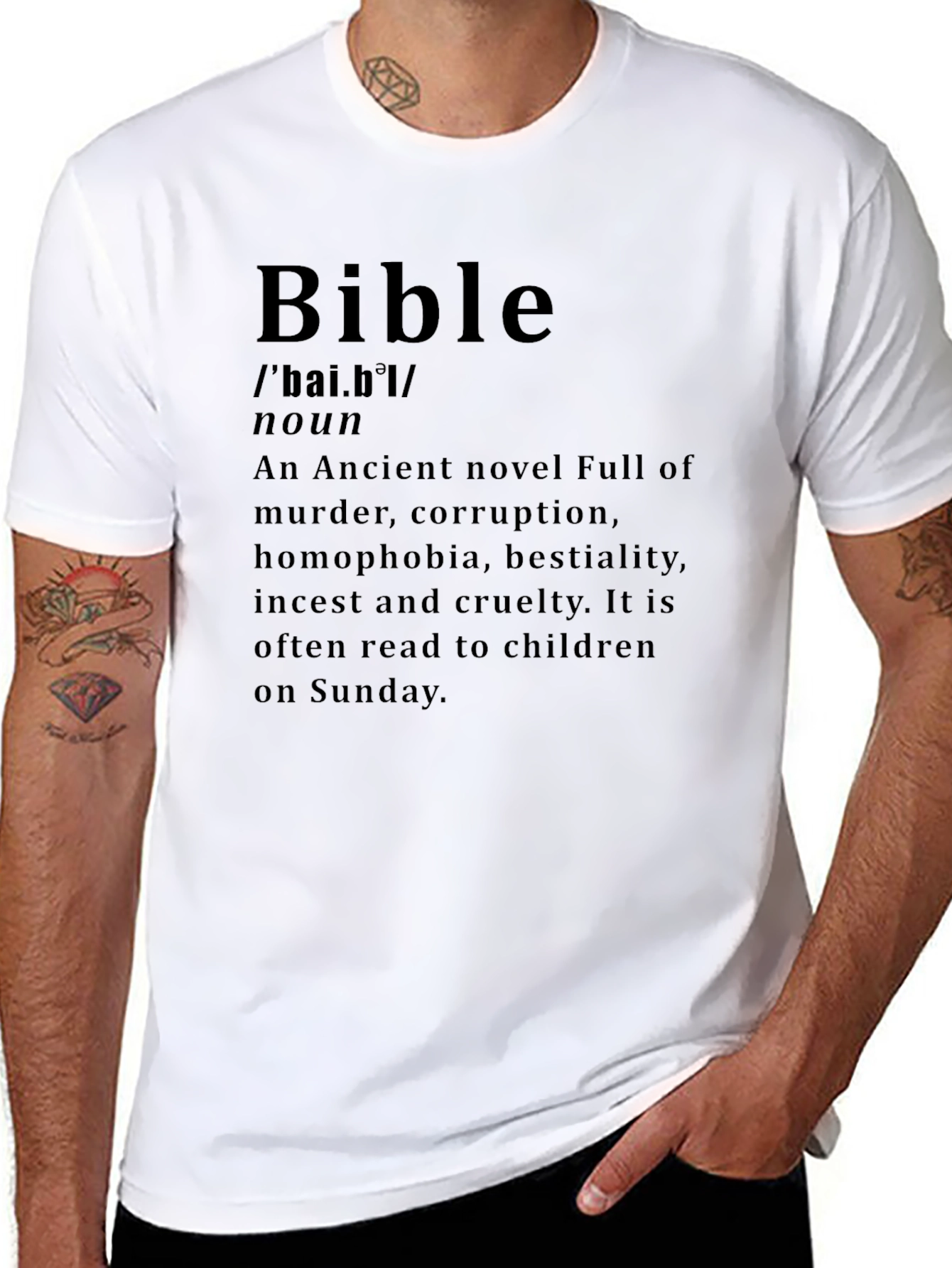 Bible Definition Novelty Graphic T-Shirt