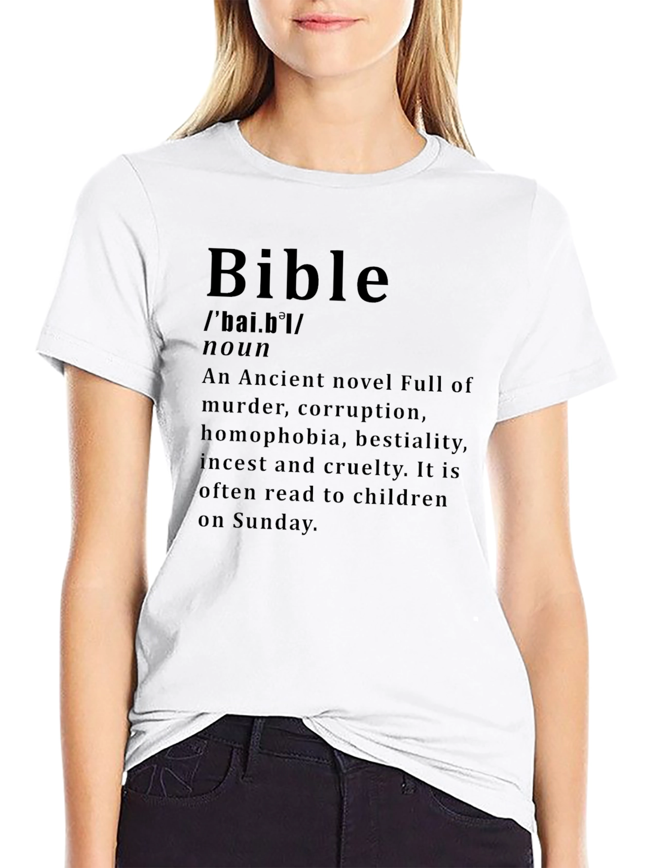 Bible Definition Novelty Graphic T-Shirt