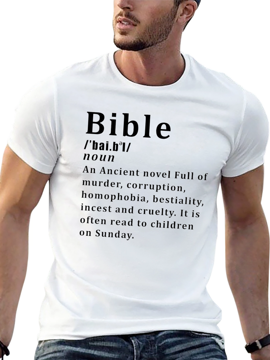Bible Definition Novelty Graphic T-Shirt