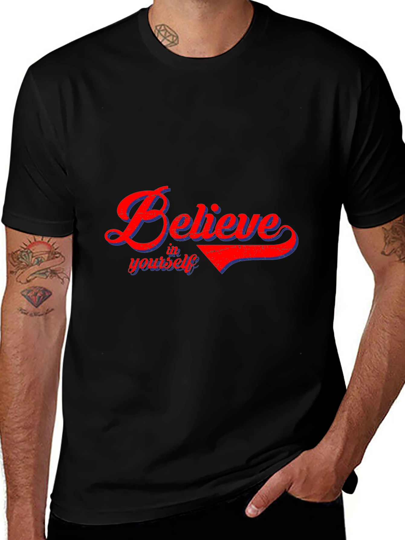 Believe in Yourself T-Shirt - Soft Cotton Blend