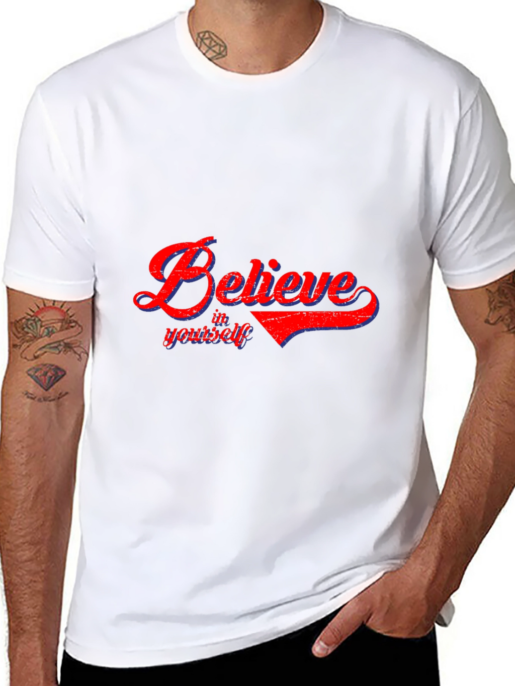 Believe in Yourself T-Shirt - Soft Cotton Blend