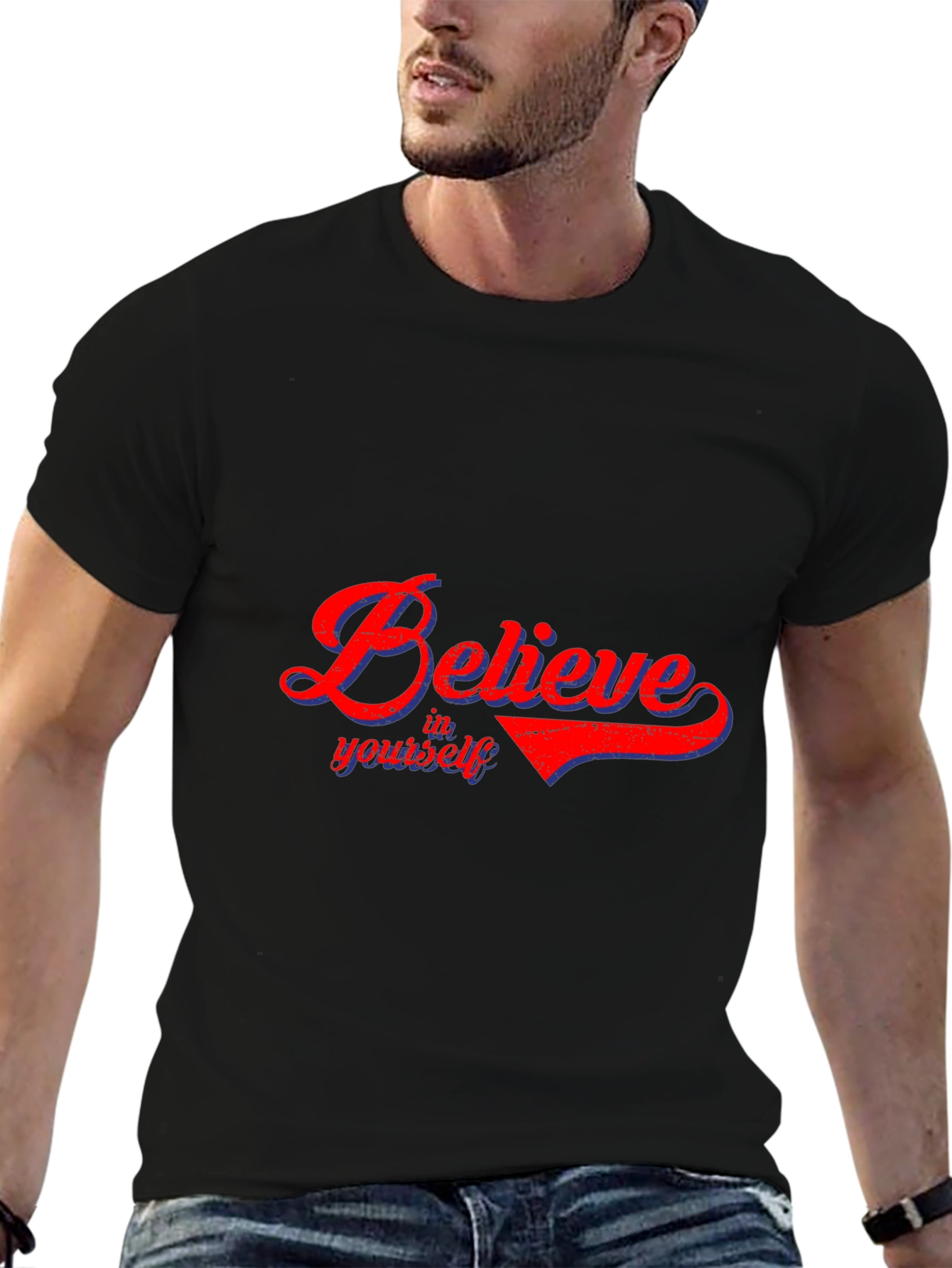 Believe in Yourself T-Shirt - Soft Cotton Blend