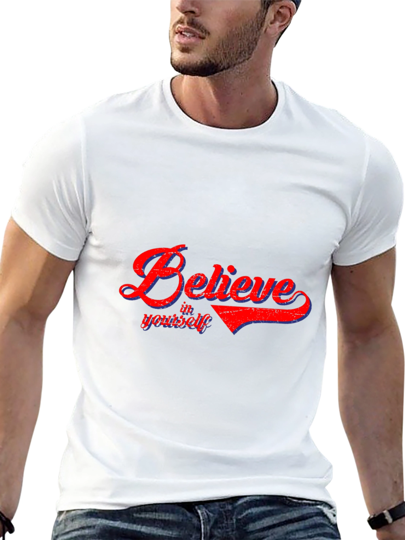 Believe in Yourself T-Shirt - Soft Cotton Blend