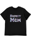 Hockey Mom Paisley Graphic T-Shirt